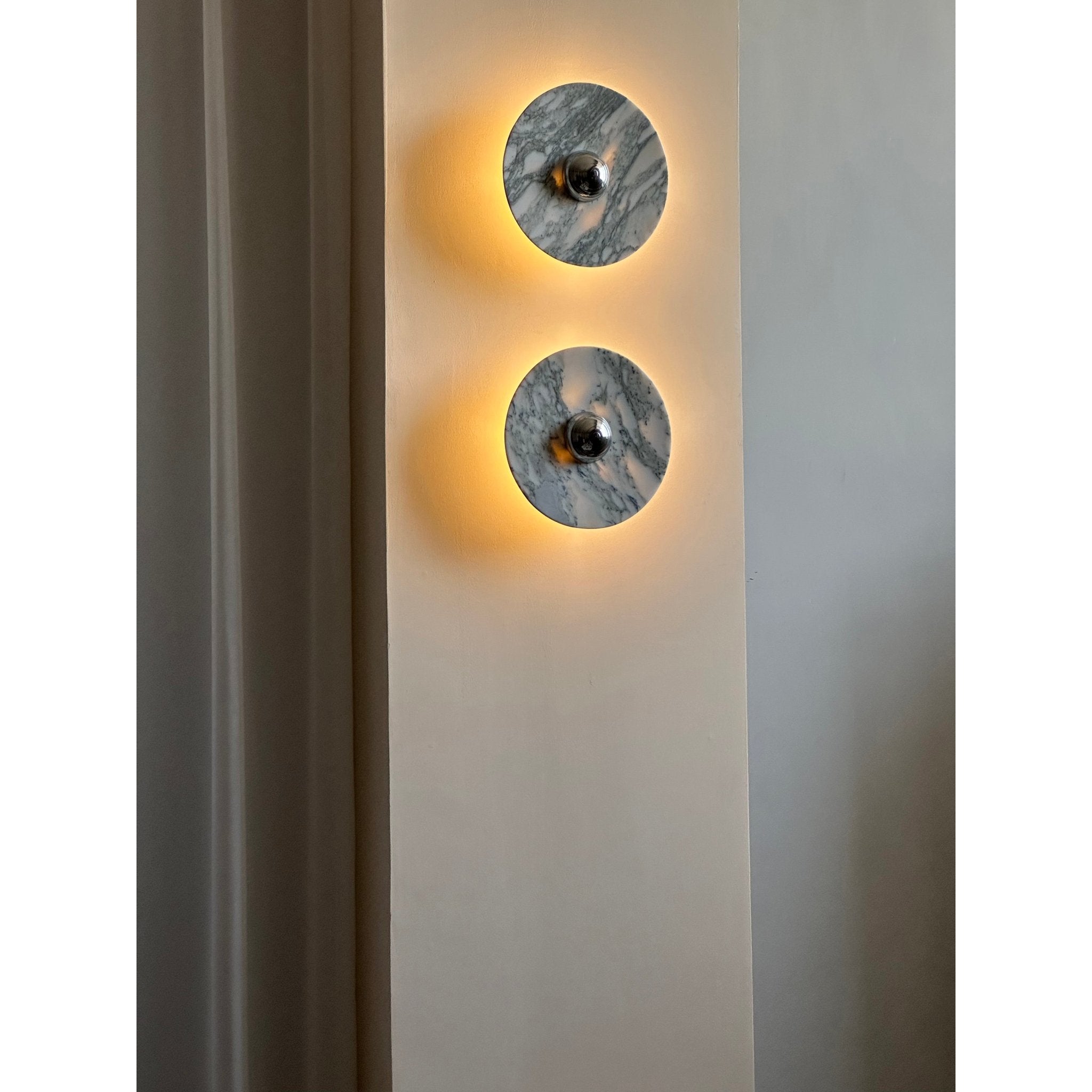 Messier Marble Rechargeable Wall Lamp - Lumpaz