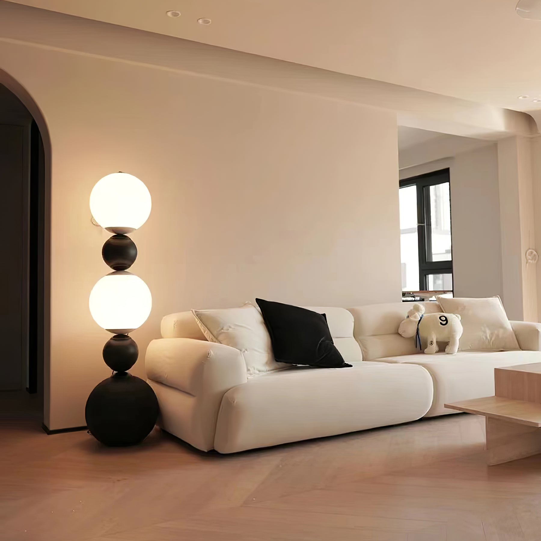 Orion Sphere Floor Lamp - Lumpaz