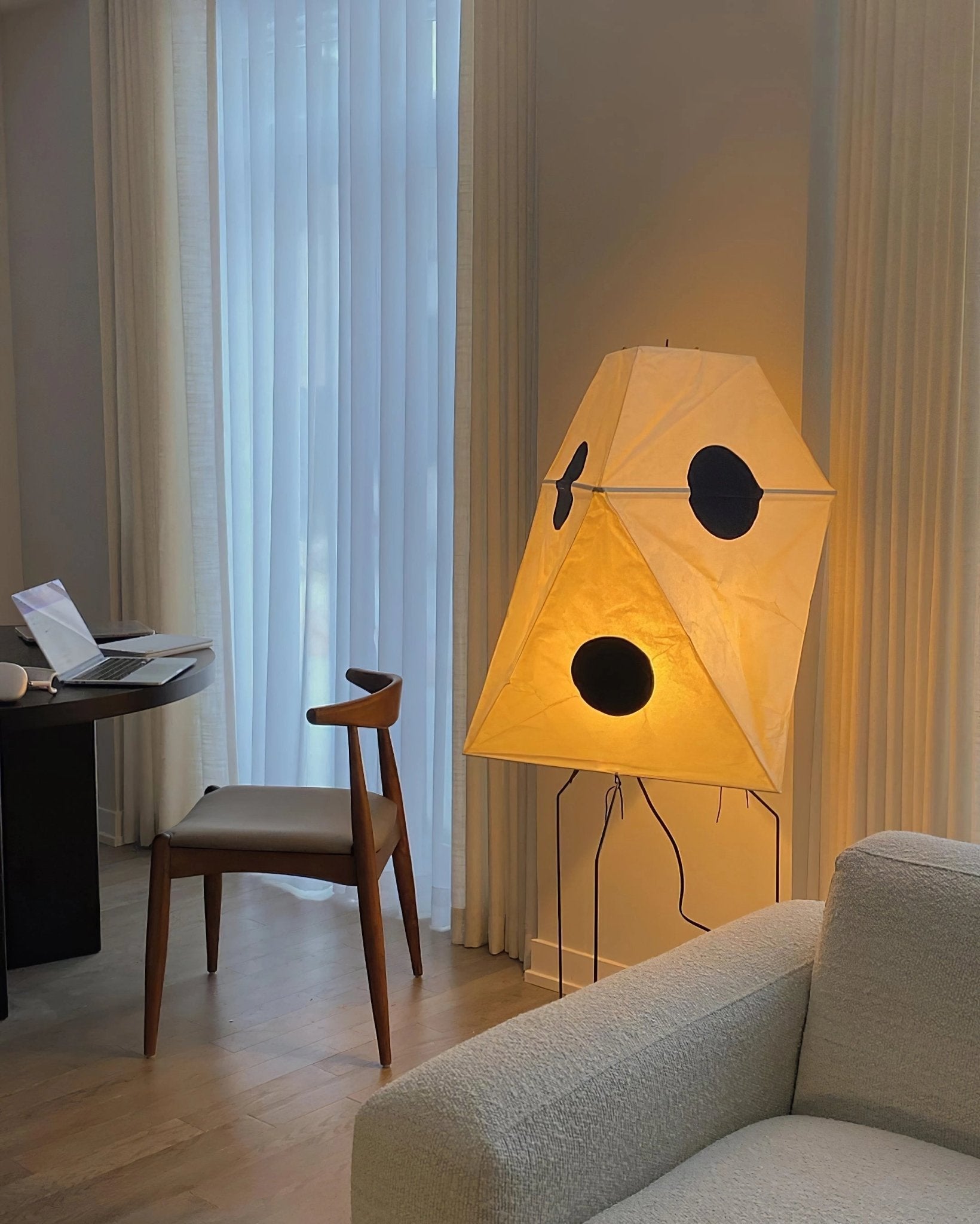 Origami Lantern Floor Lamp - Lumpaz