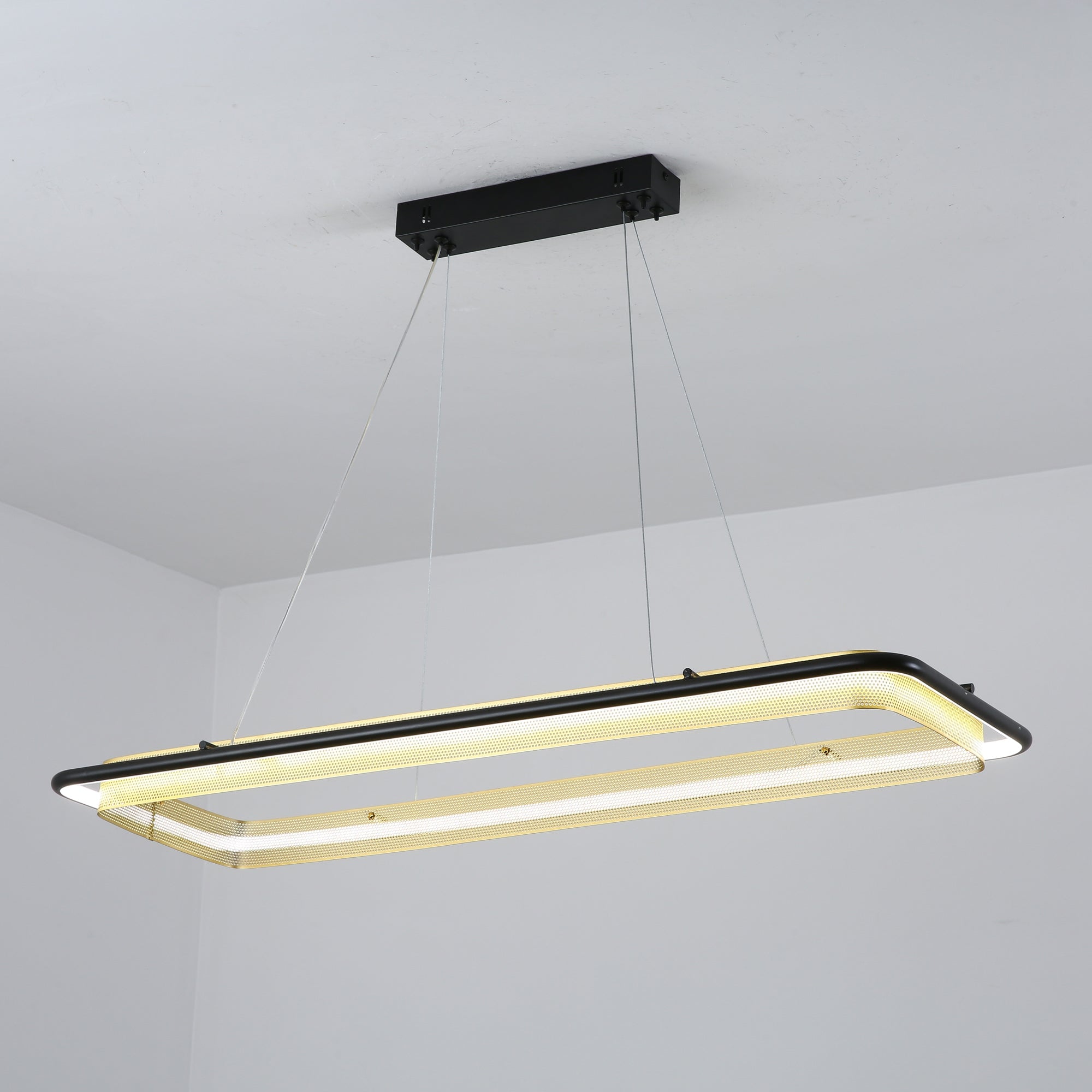 Acrylic LED Round Chandelier - Lumpaz