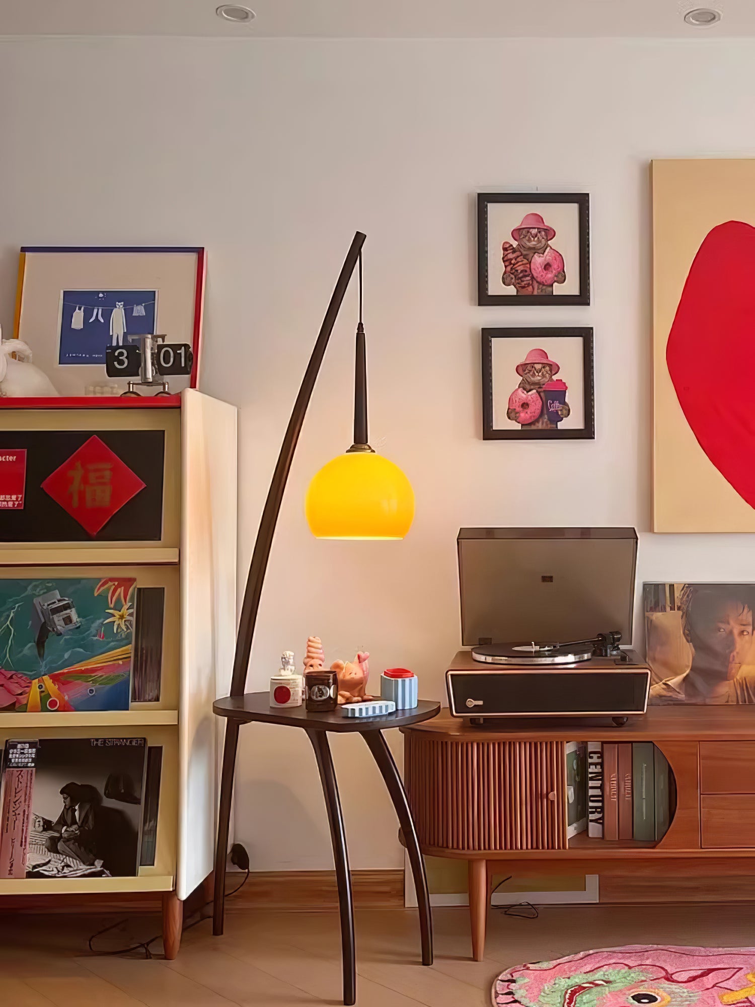 Arc Sphere Floor Lamp - Lumpaz