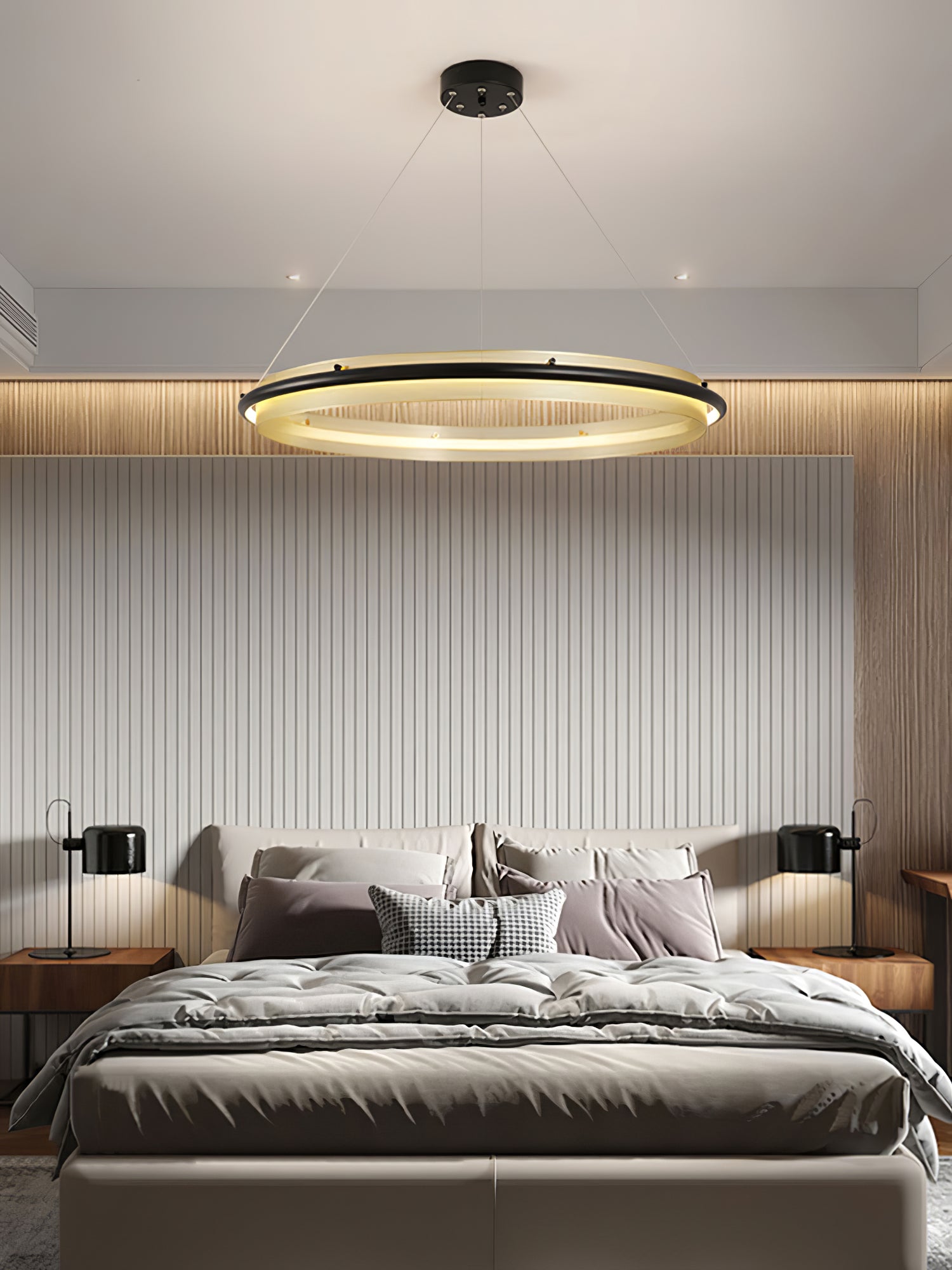 Acrylic LED Round Chandelier - Lumpaz