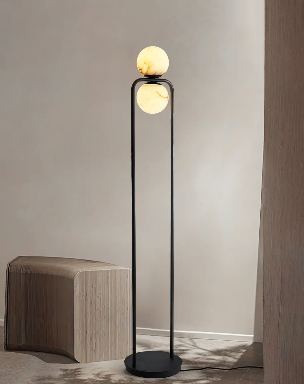 Alabaster Tribeca Floor Lamp - Lumpaz
