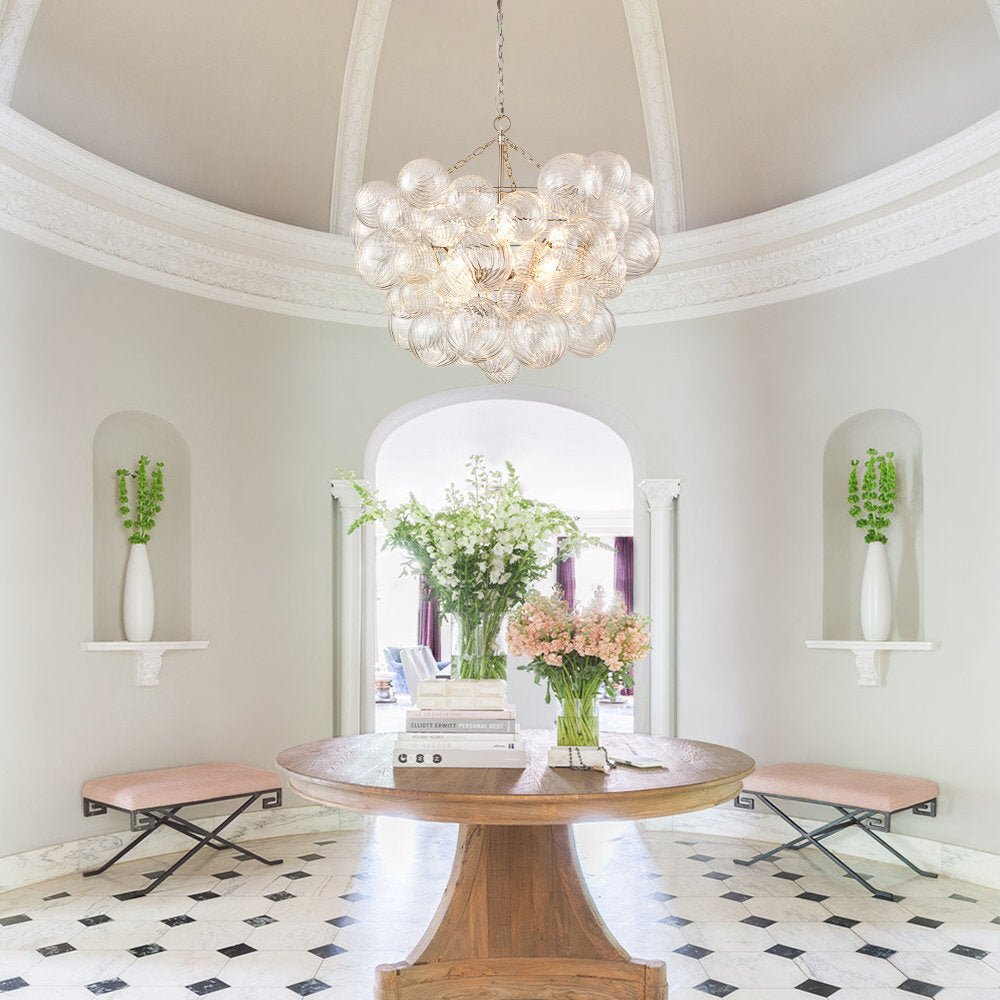 Glass Ball Bubbles Chandelier - Lumpaz