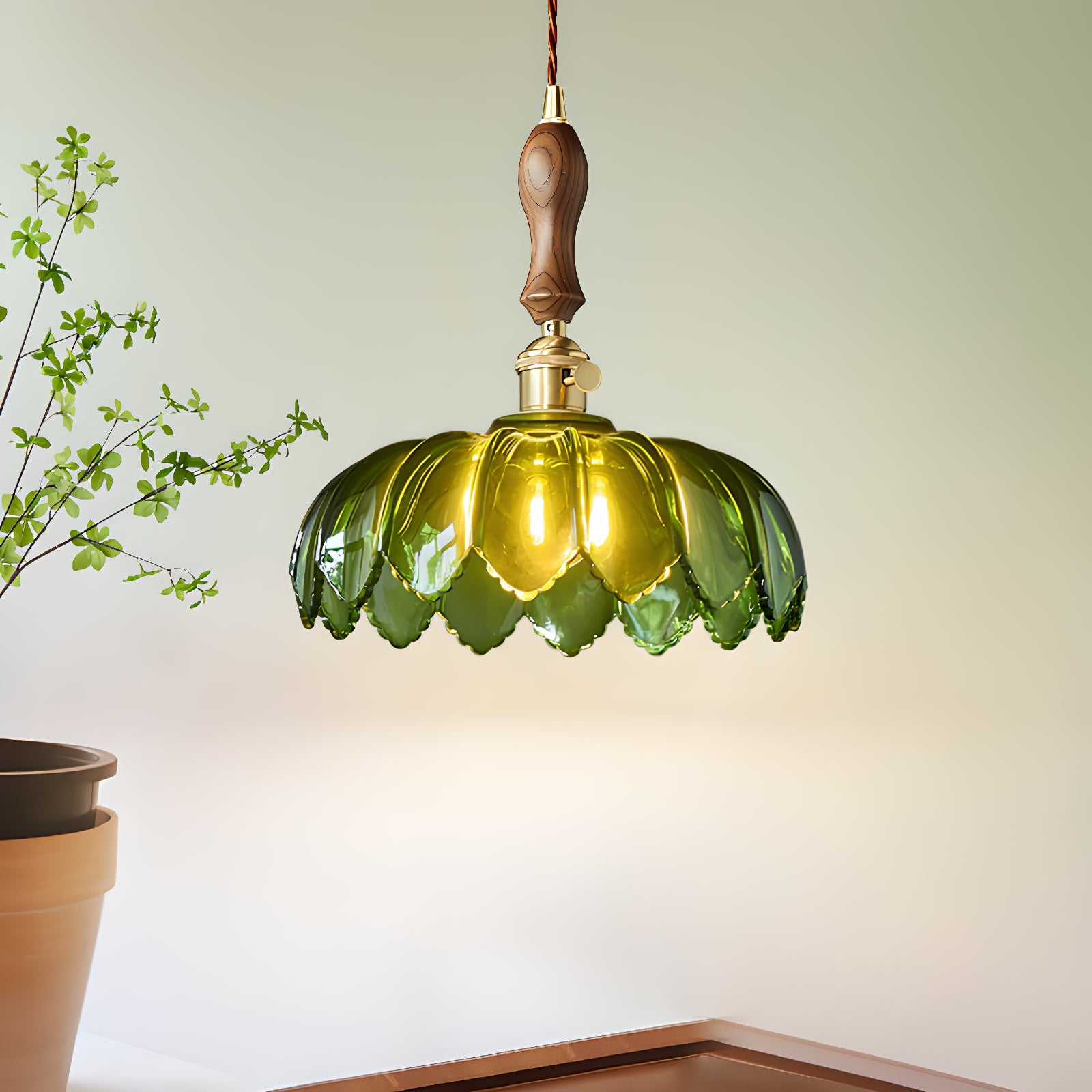 Lila Petal Pendant Lamp - Lumpaz