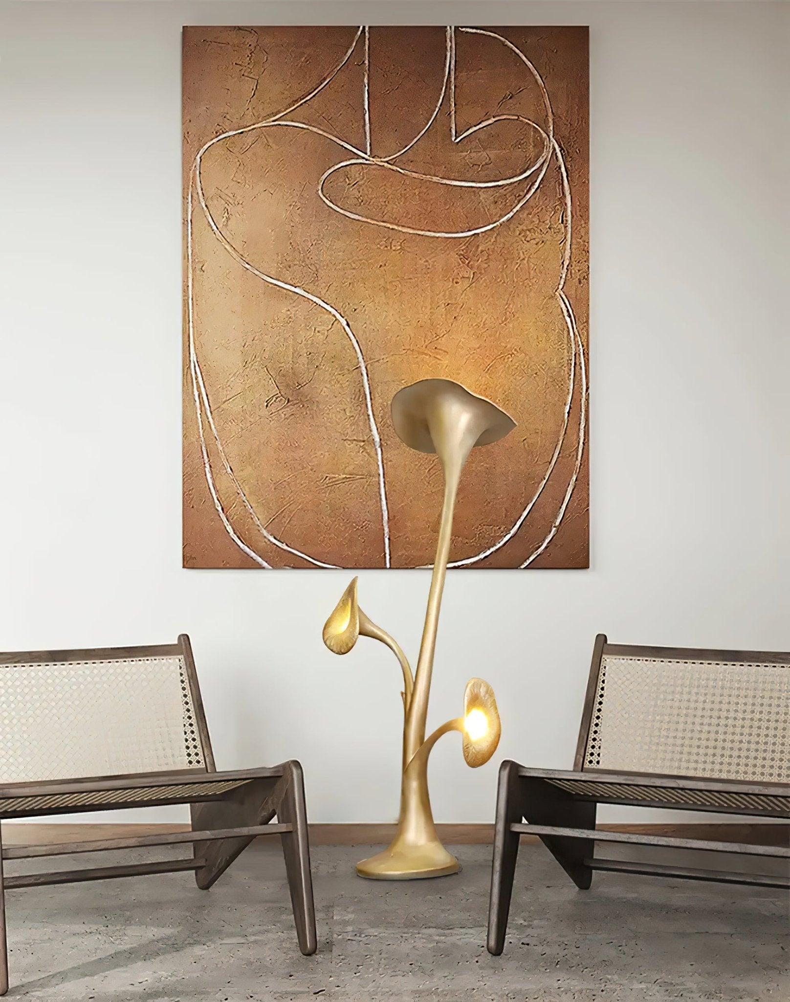 Petunia Sculpture Floor Lamp - Lumpaz