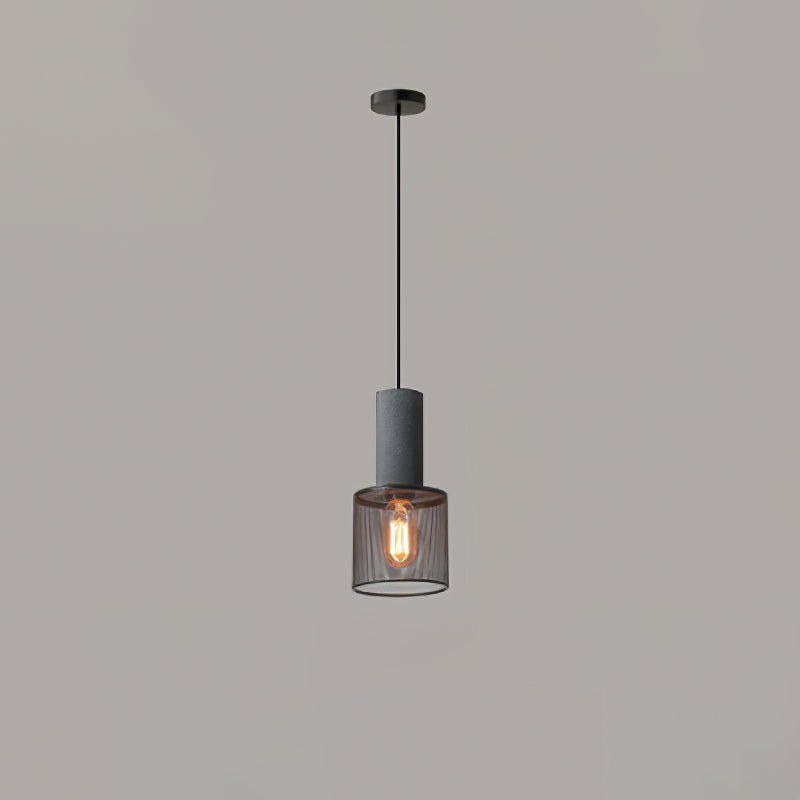 Cement Mesh Pendant Light - Lumpaz