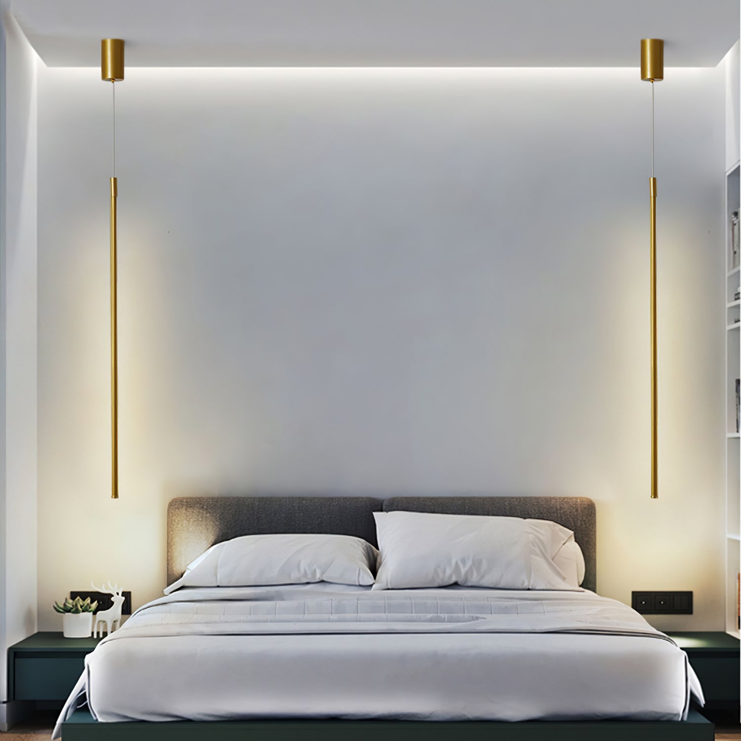 Tubular Linear Pendant Light - Lumpaz