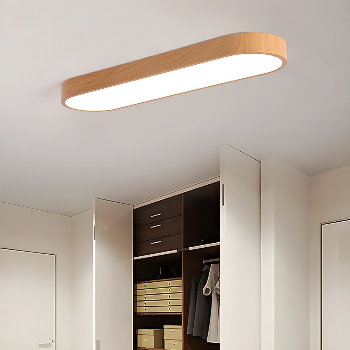 Mila Round Flush Mount Ceiling Lamp - Lumpaz