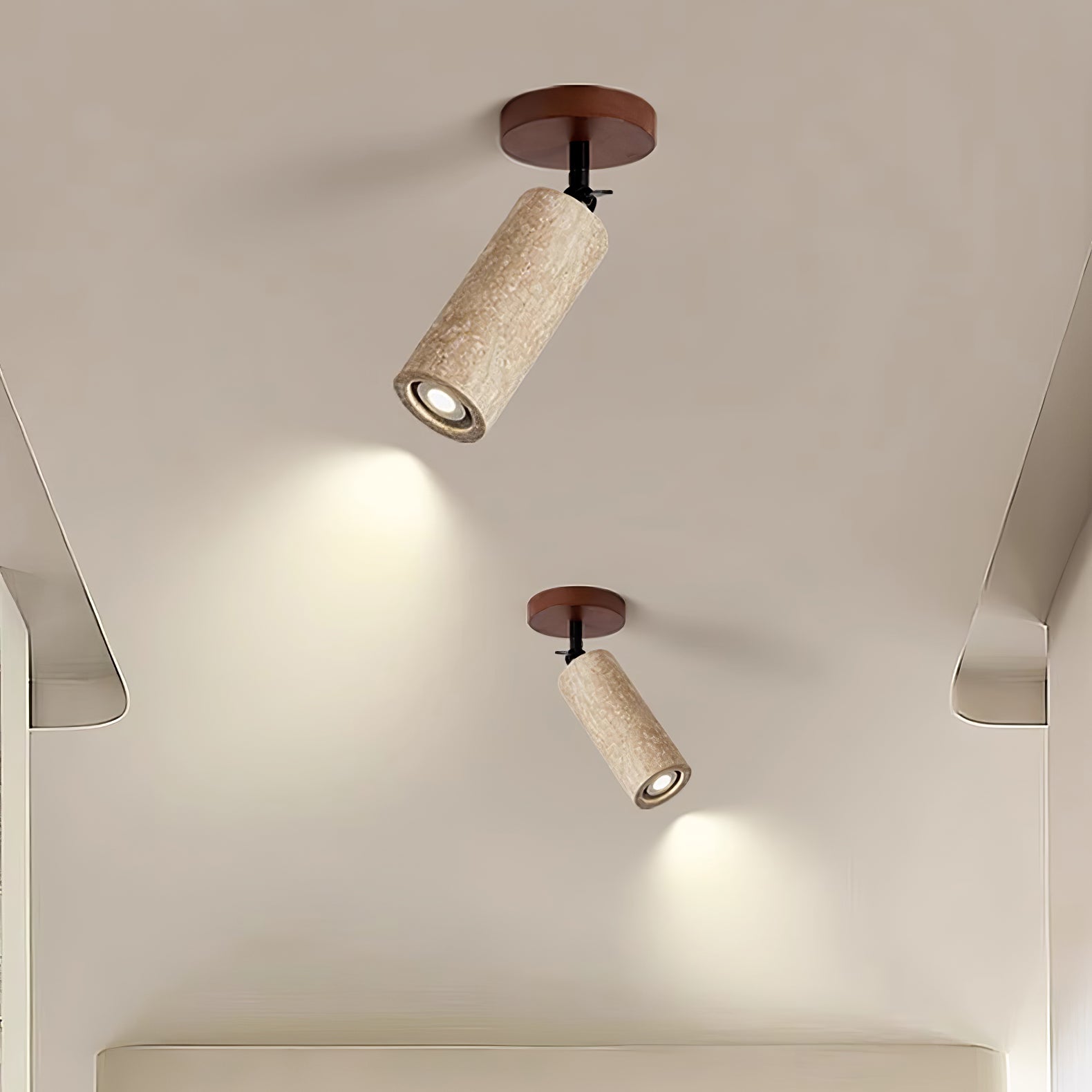 Versa Stone Adjustable Wall Light - Lumpaz