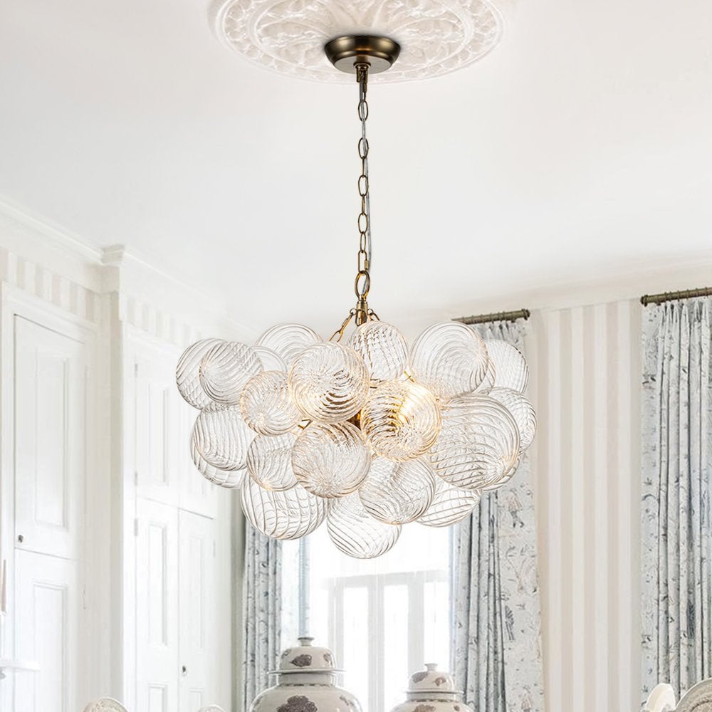 Glass Ball Bubbles Chandelier - Lumpaz