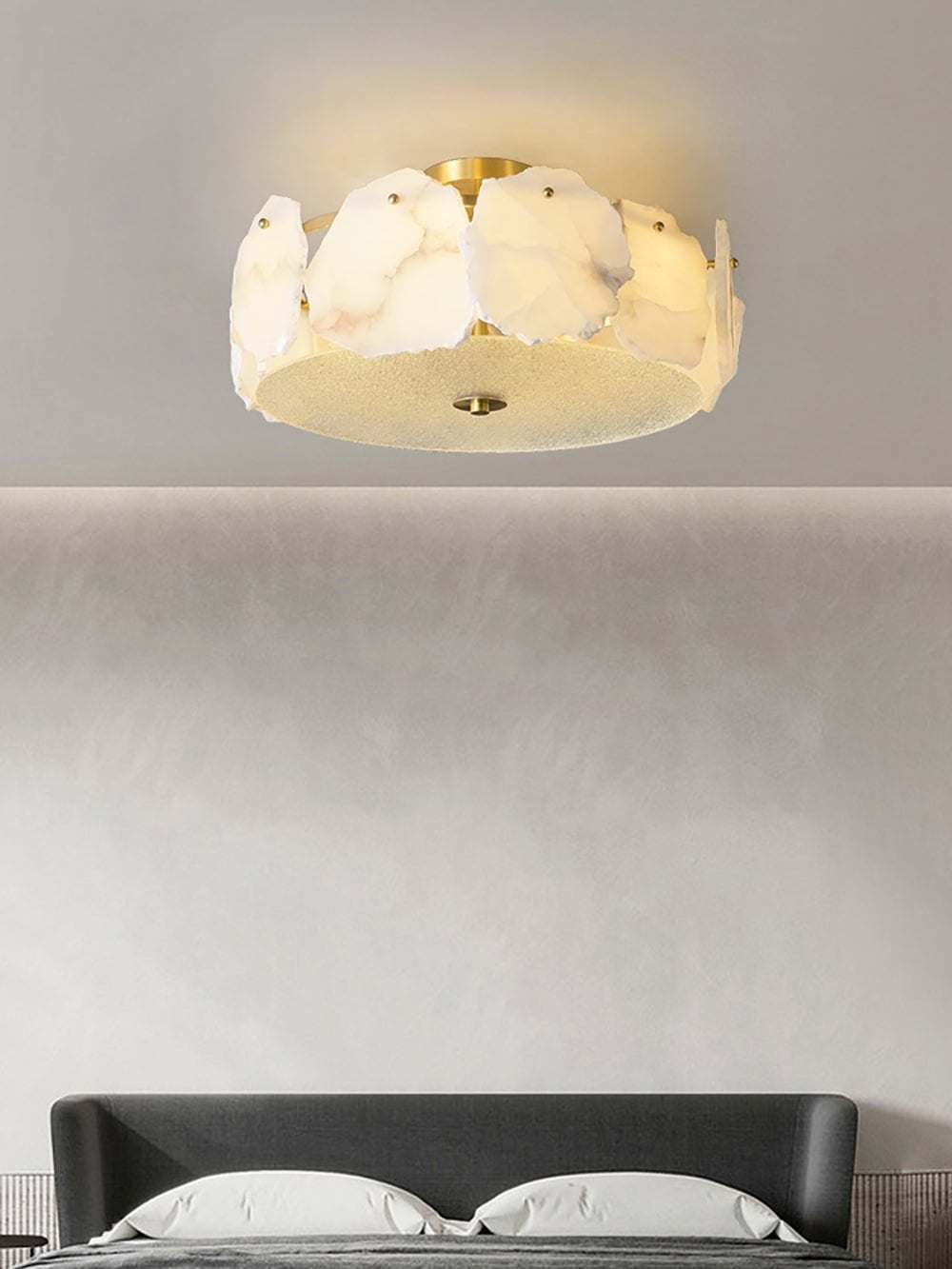 Valeria Alabaster Ceiling Lamp - Lumpaz