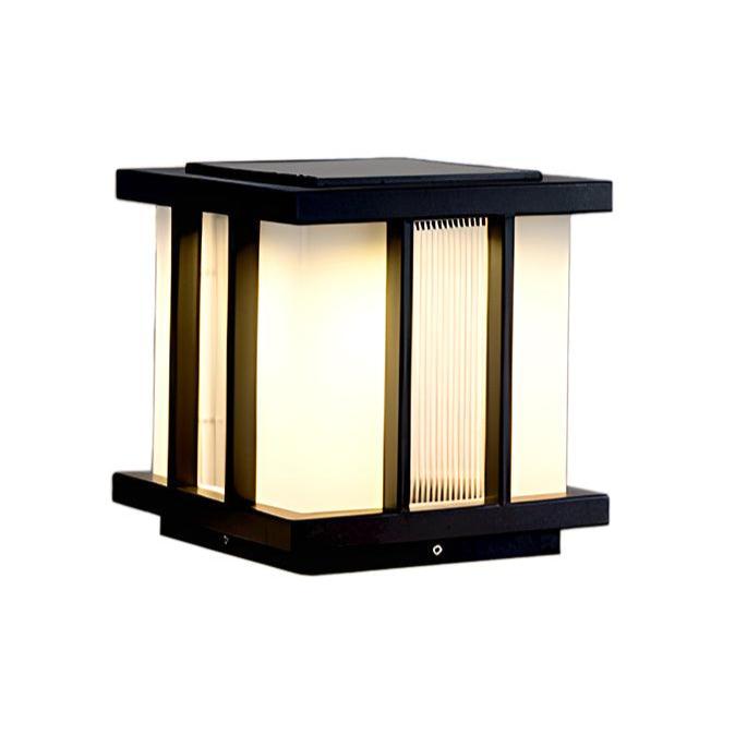 Modern Cube Solar Outdoor Light - Lumpaz