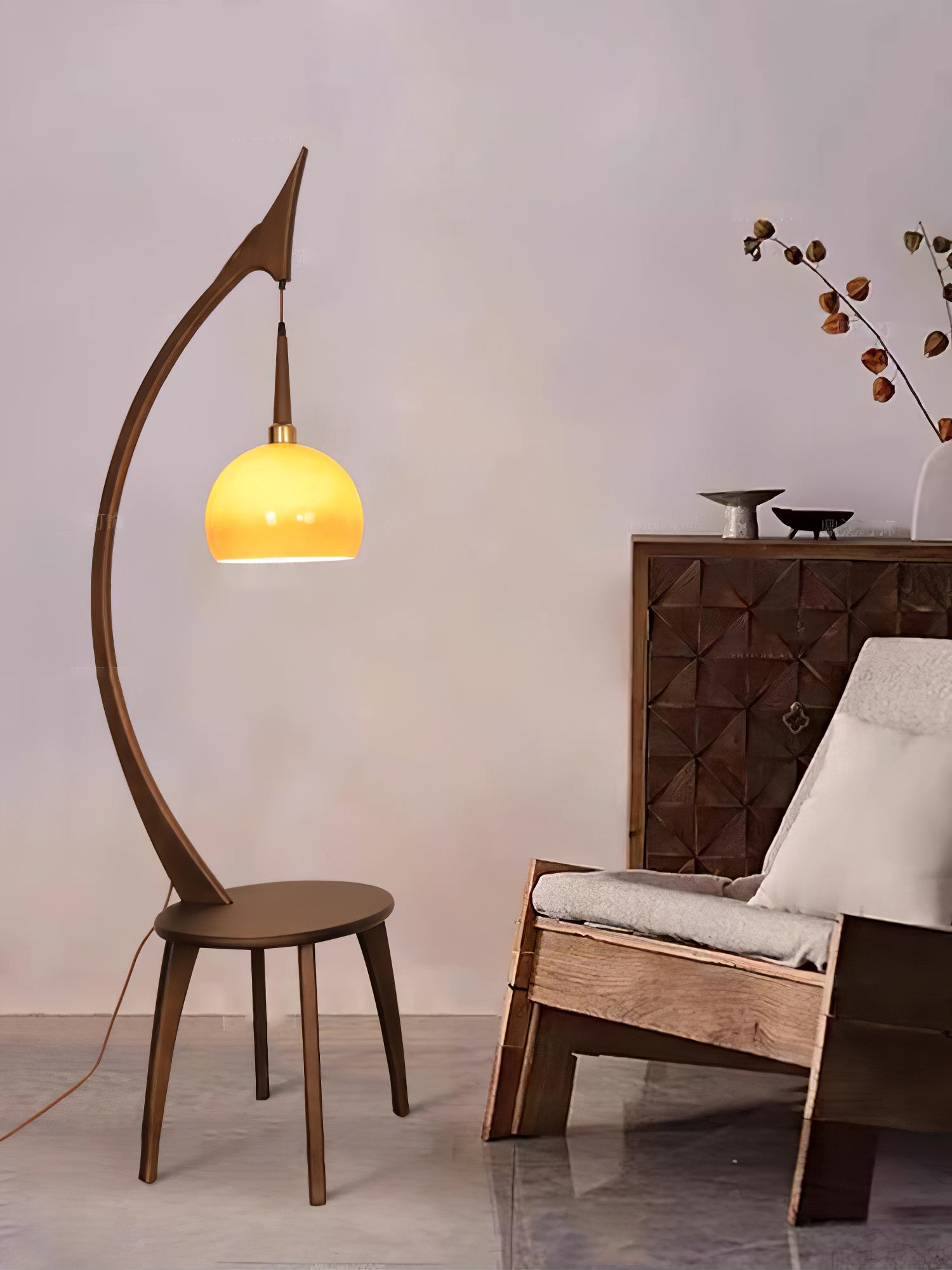 Arc Curve Floor Lamp - Lumpaz