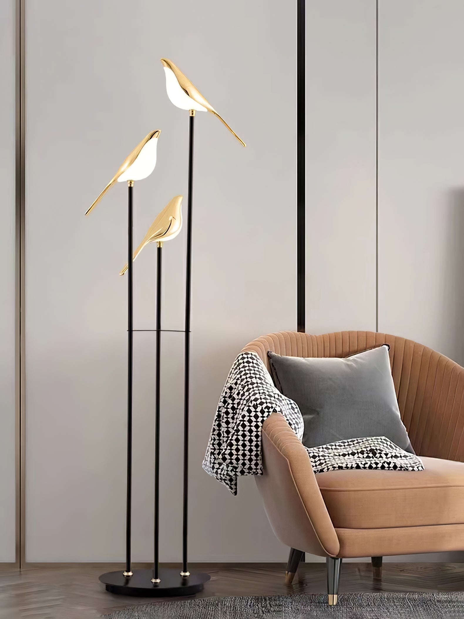 Magpie Perch Floor Lamp - Lumpaz