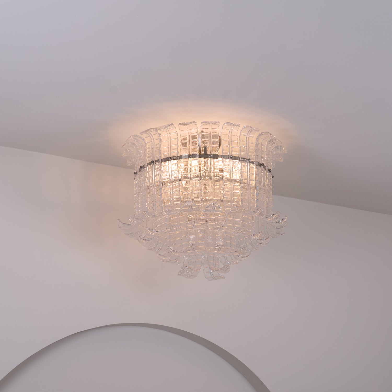 Calista Murano Glass Ceiling Lamp - Lumpaz