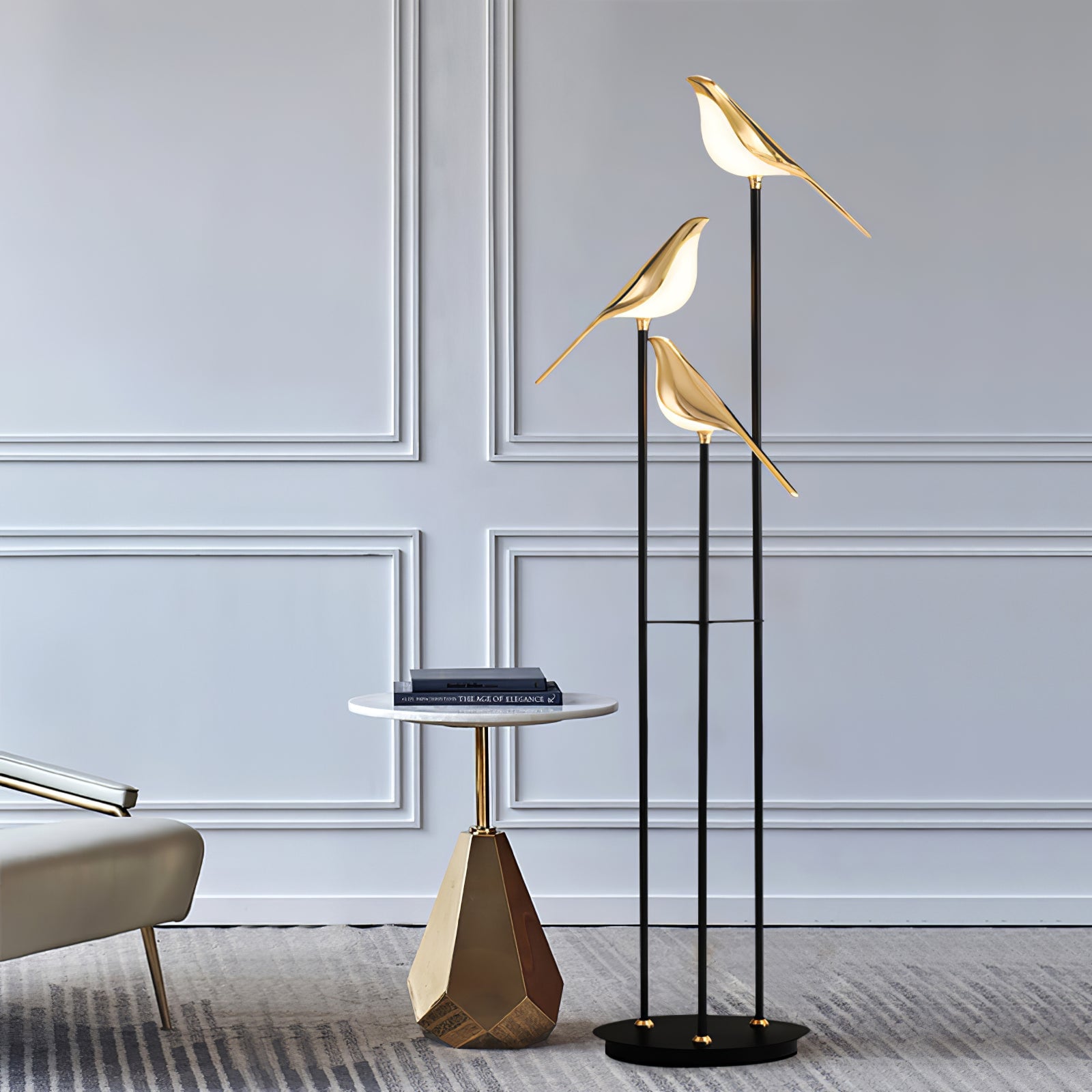 Magpie Perch Floor Lamp - Lumpaz