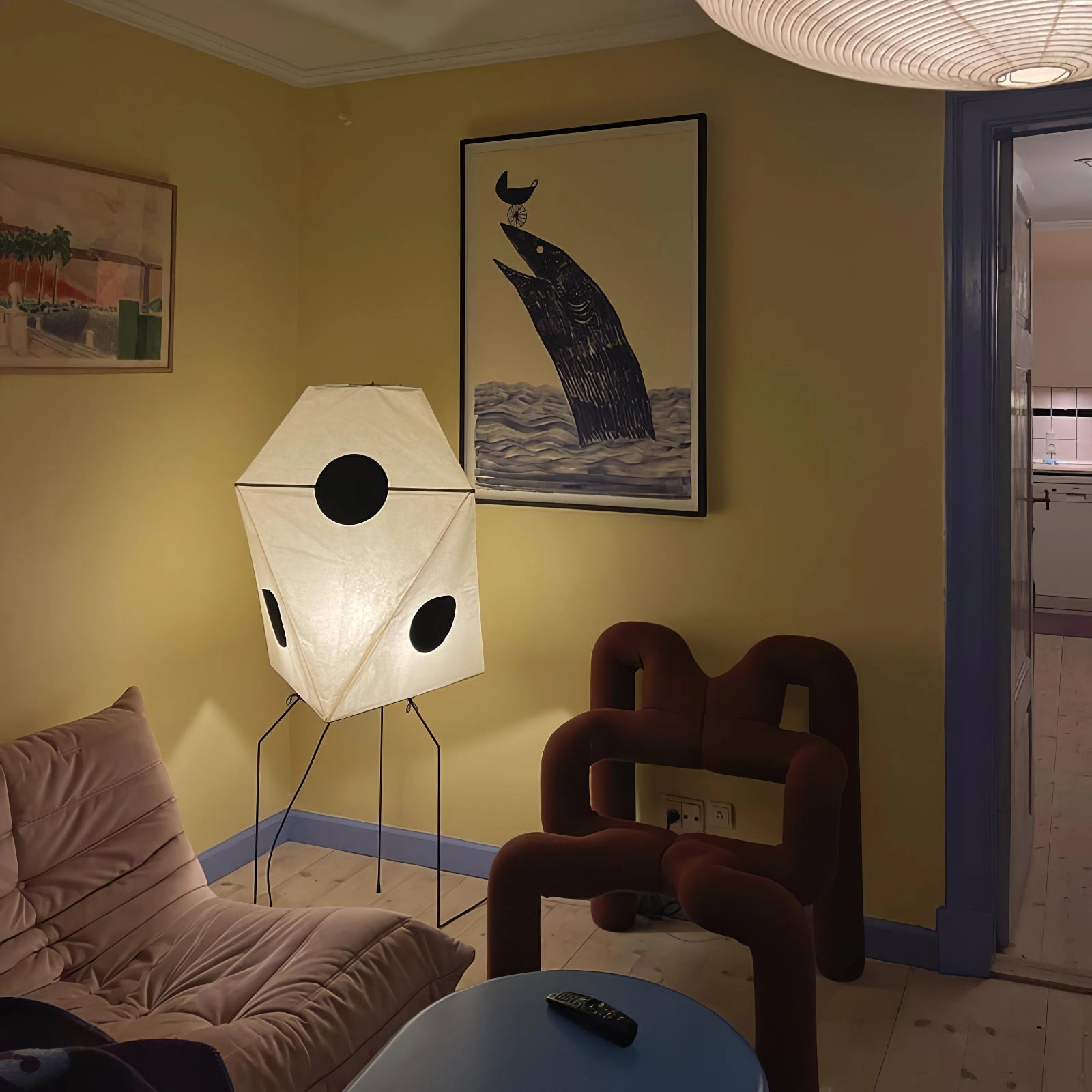 Origami Lantern Floor Lamp - Lumpaz