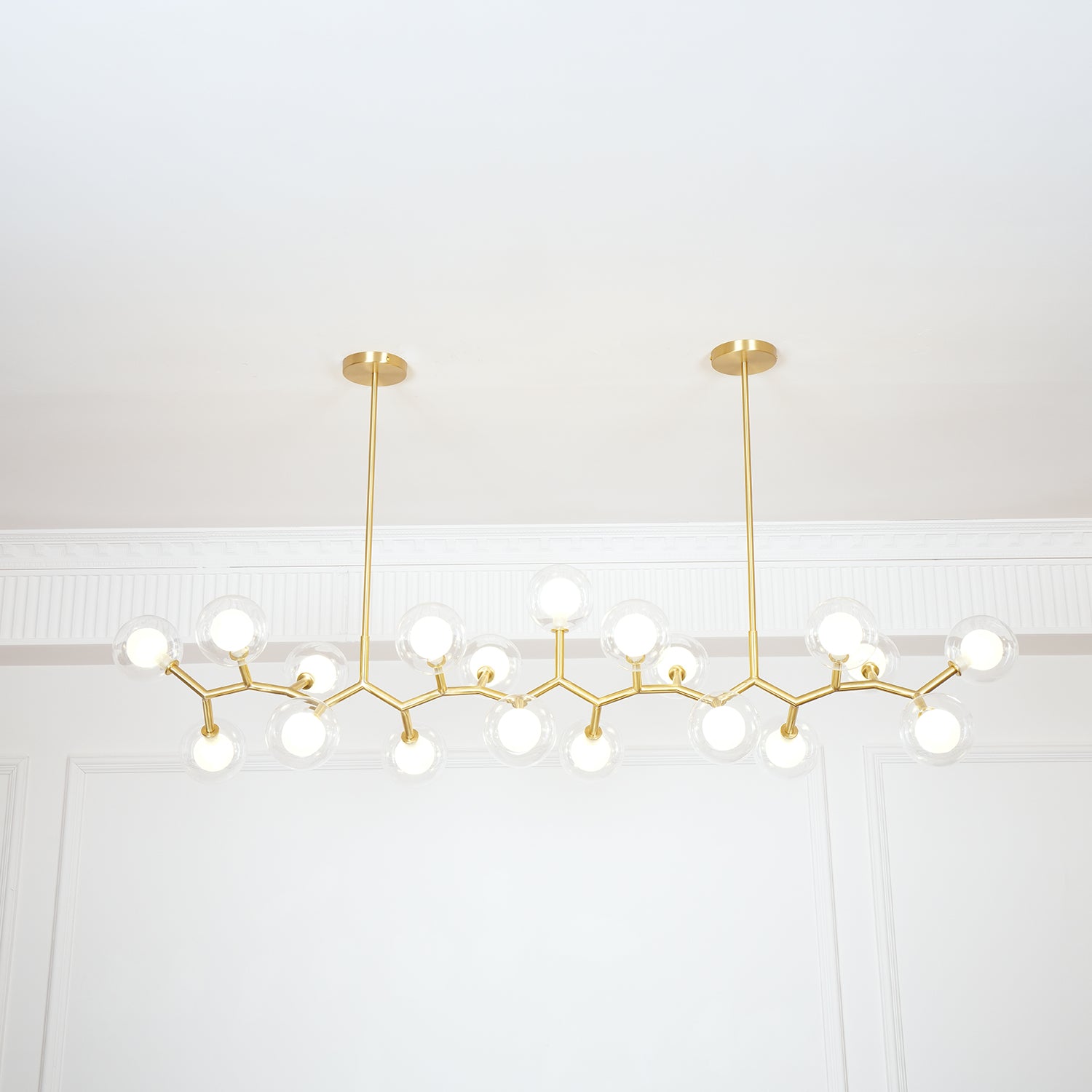 Molecular Glass Balls Chandelier - Lumpaz