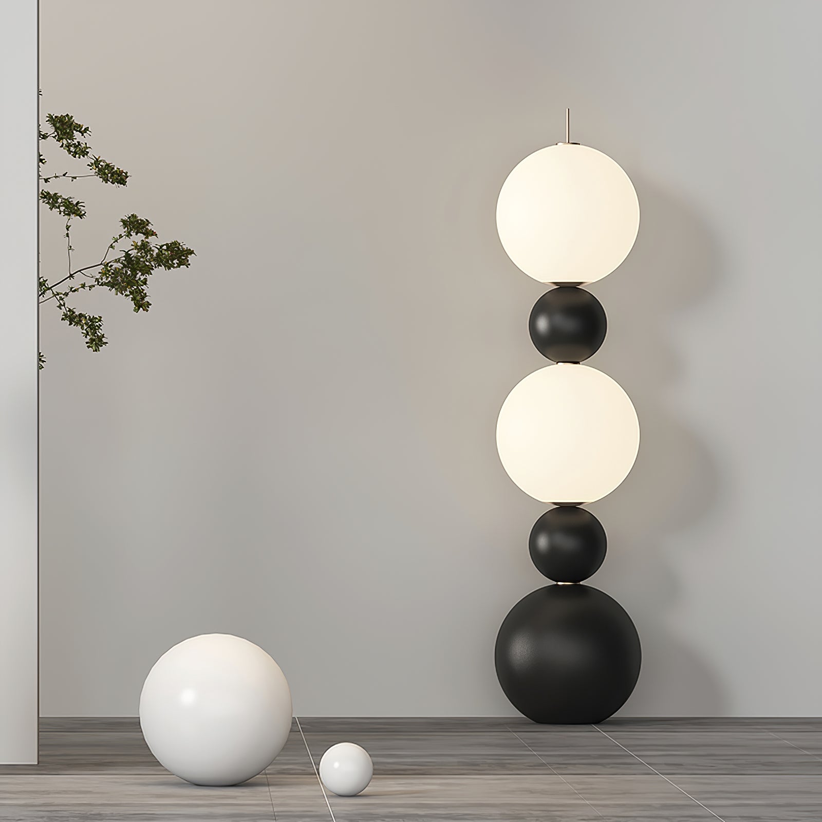 Orion Sphere Floor Lamp - Lumpaz