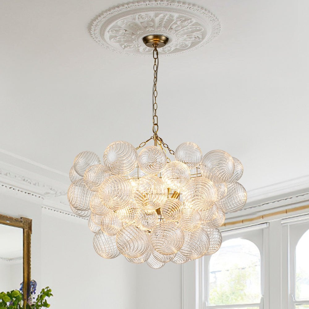 Glass Ball Bubbles Chandelier - Lumpaz