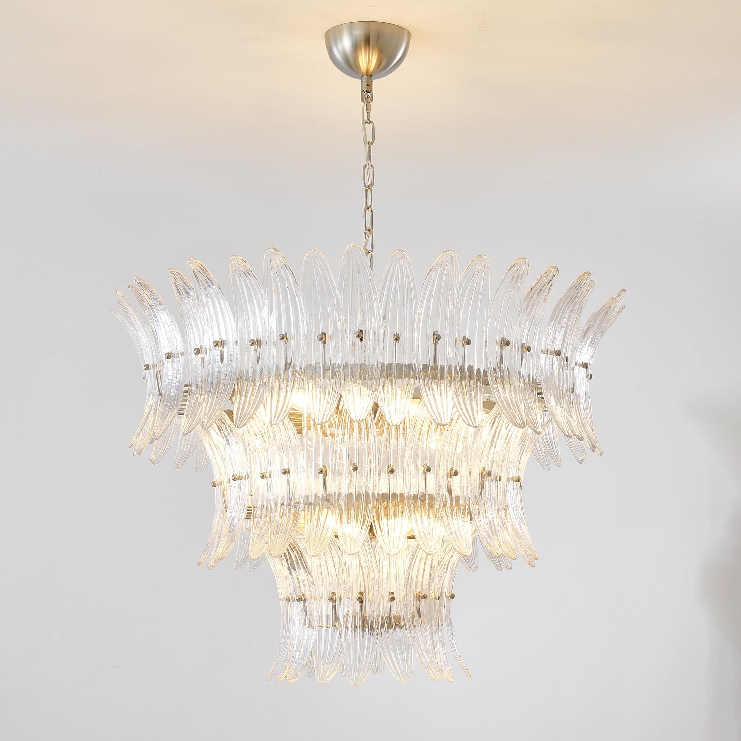 Murano Palmette Chandelier - Lumpaz