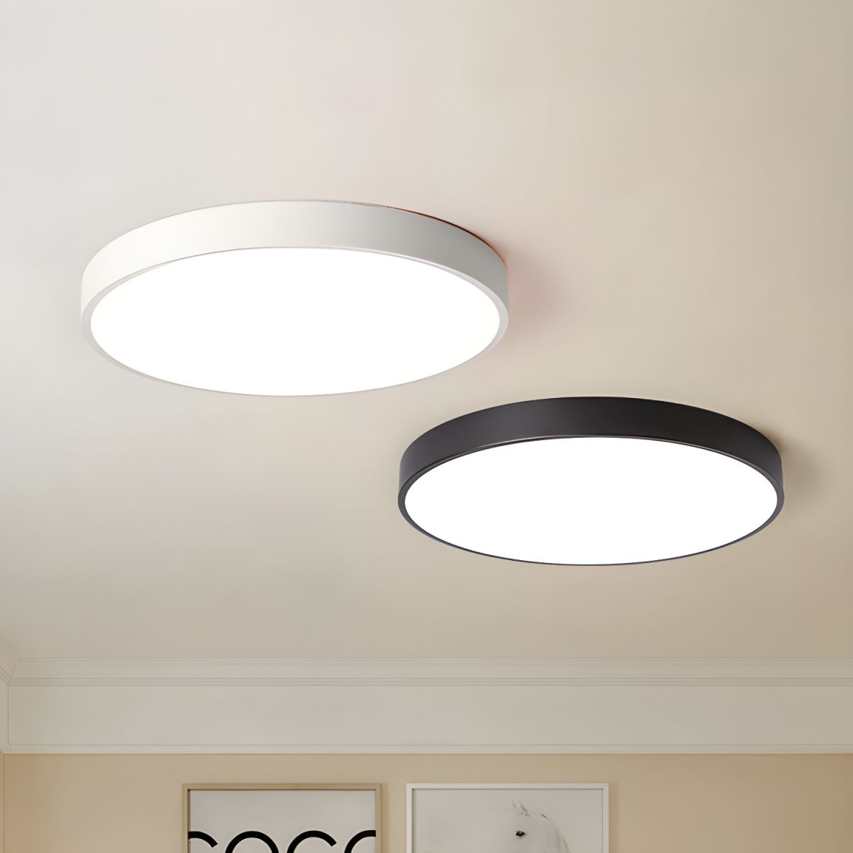 Circular Slimline Ceiling Light - Lumpaz