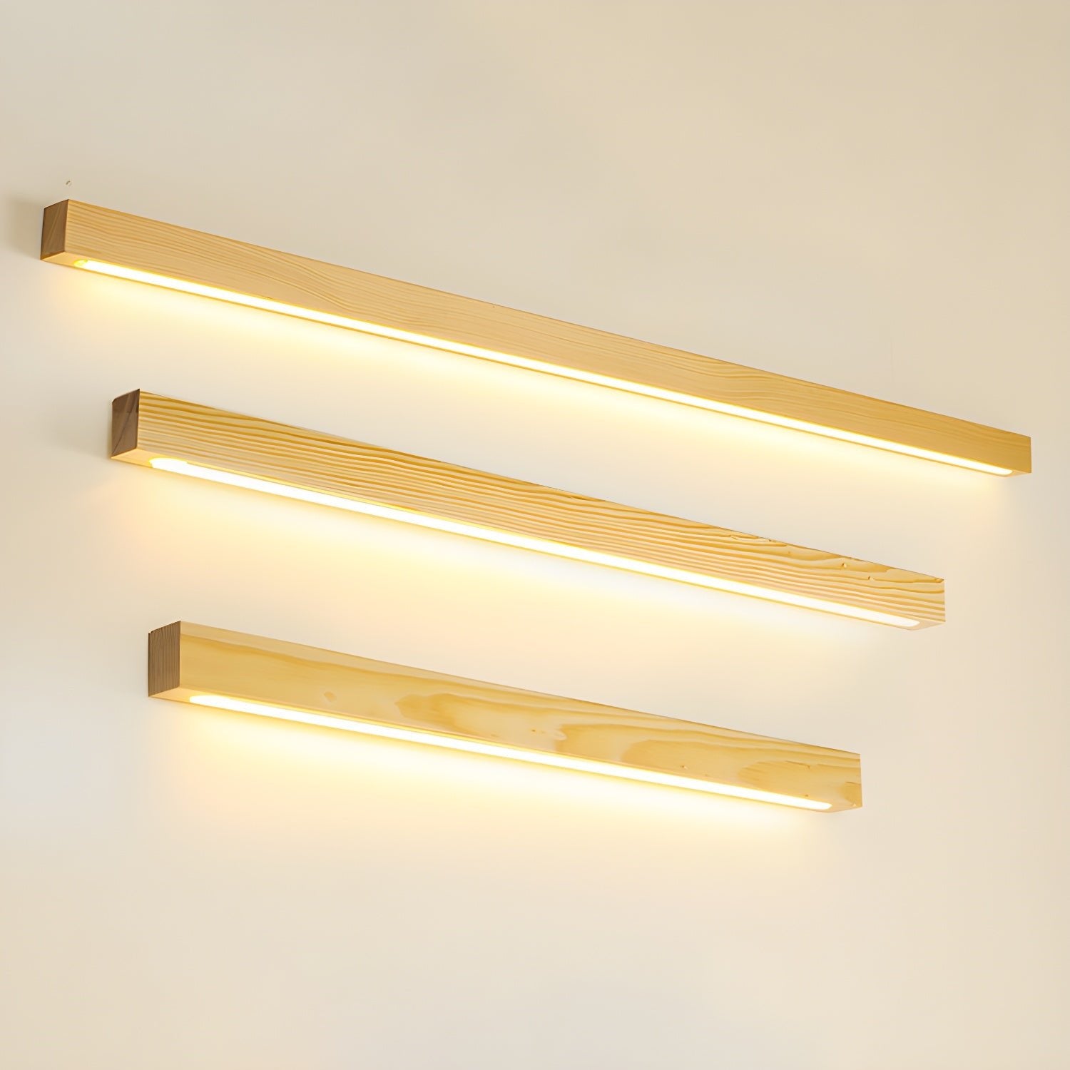 Arlo Linear Wood Wall Light - Lumpaz