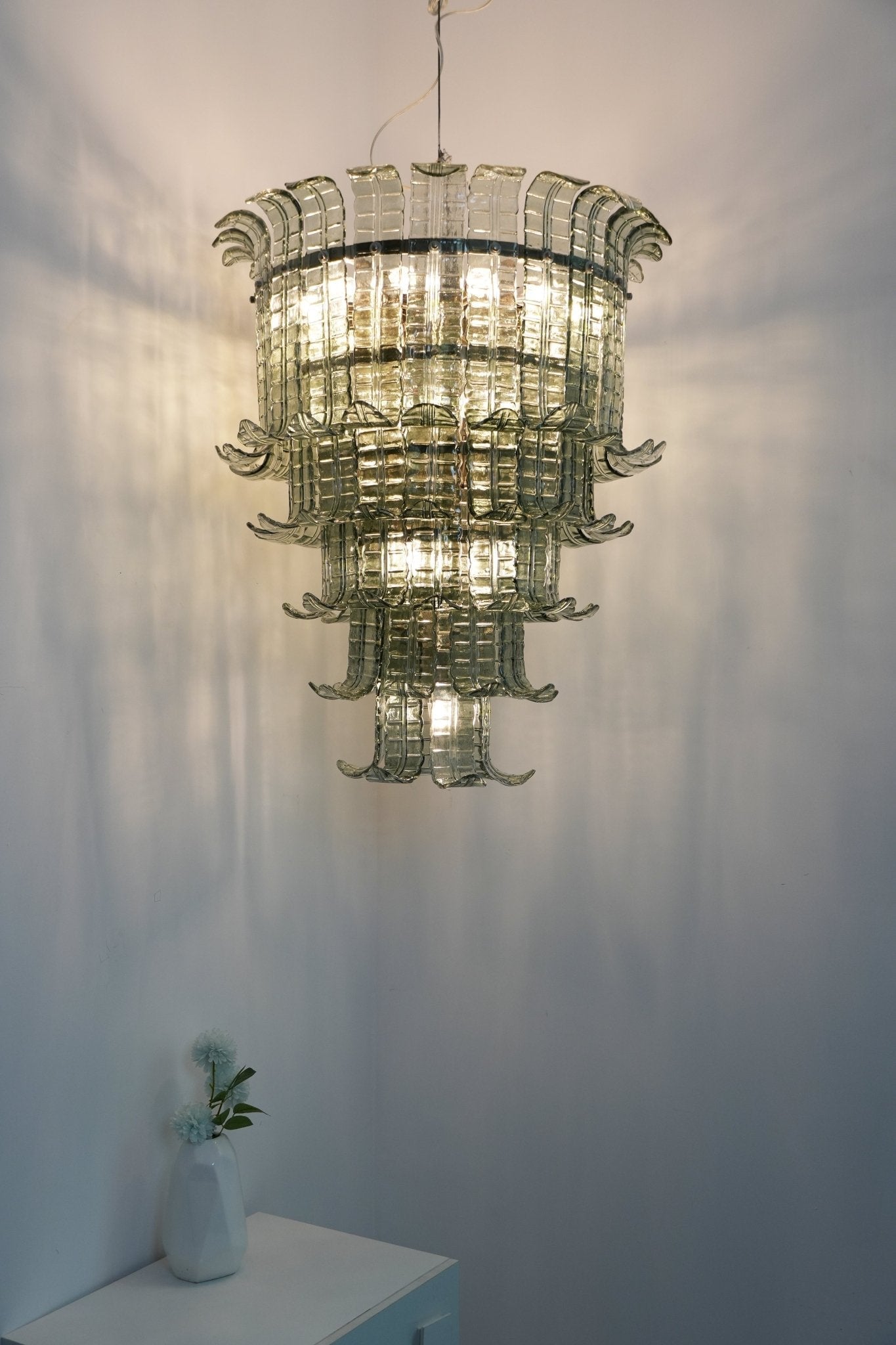 Cascade Murano Chandelier - Lumpaz