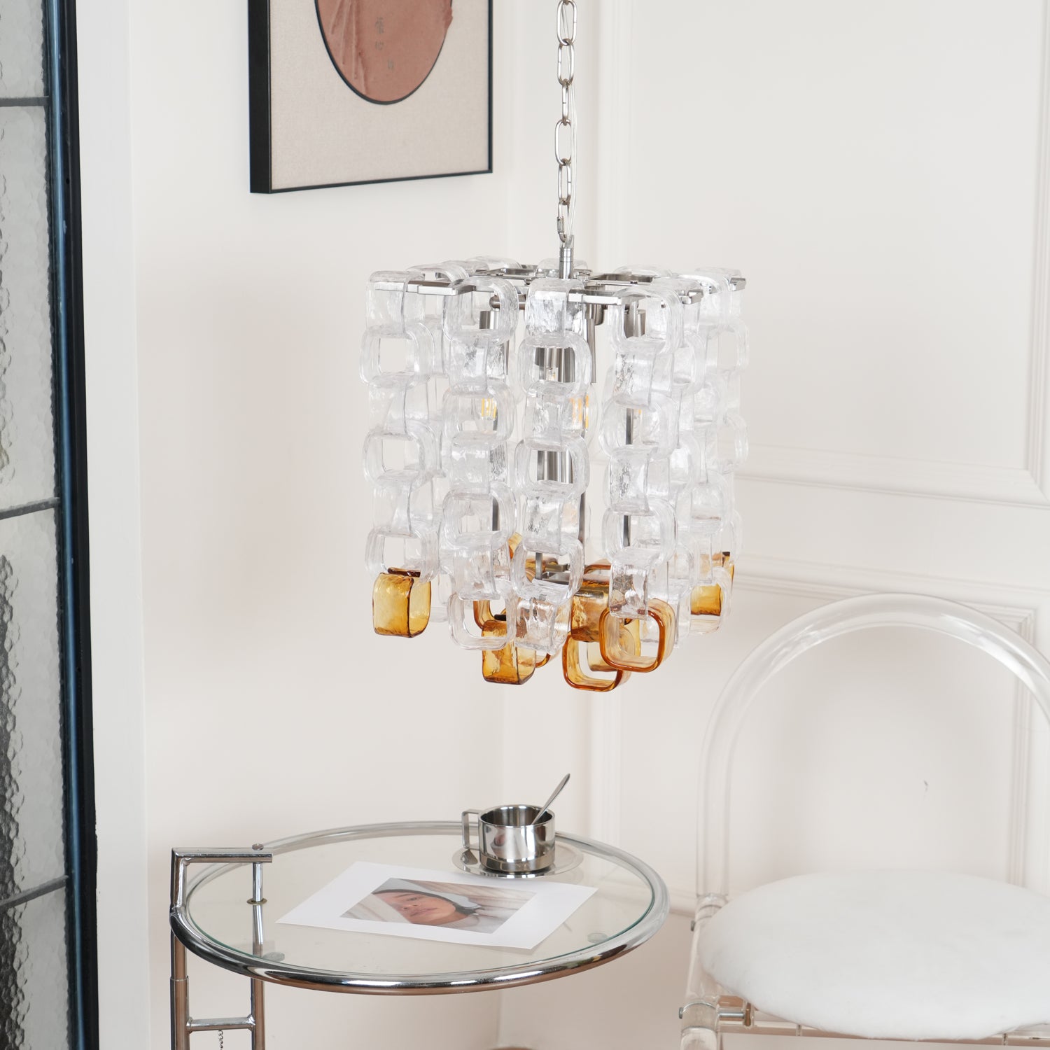 Murano Poliarte Interlocking Chandelier - Lumpaz