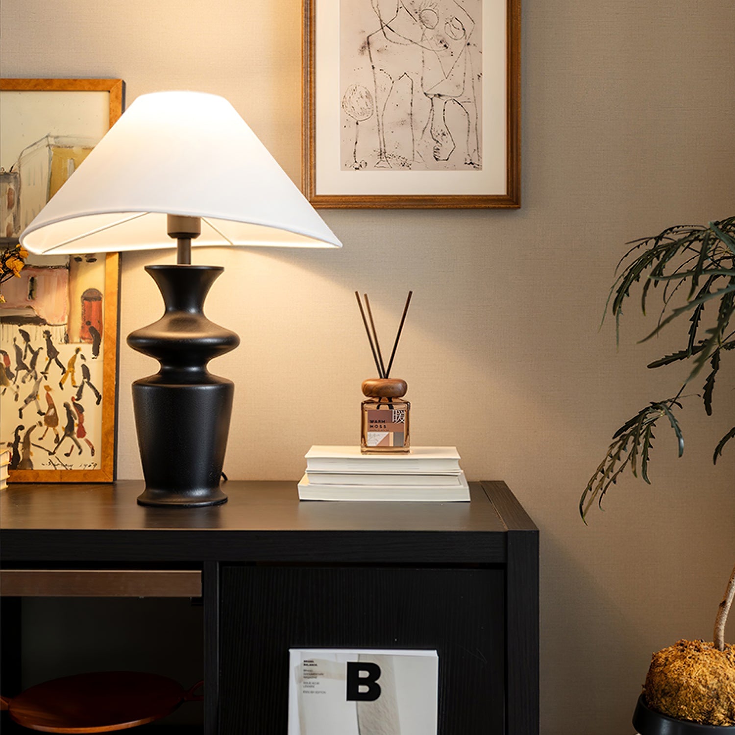 Grace Wood Table Lamp - Lumpaz