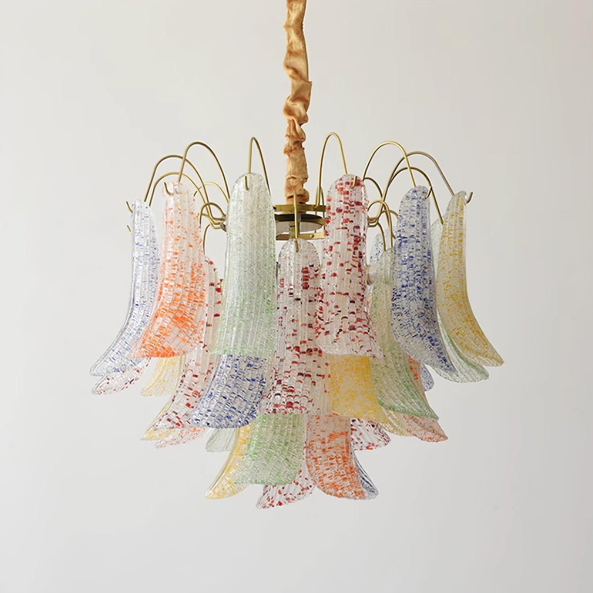 Venini Colorful Murano Glass Chandelier - Lumpaz
