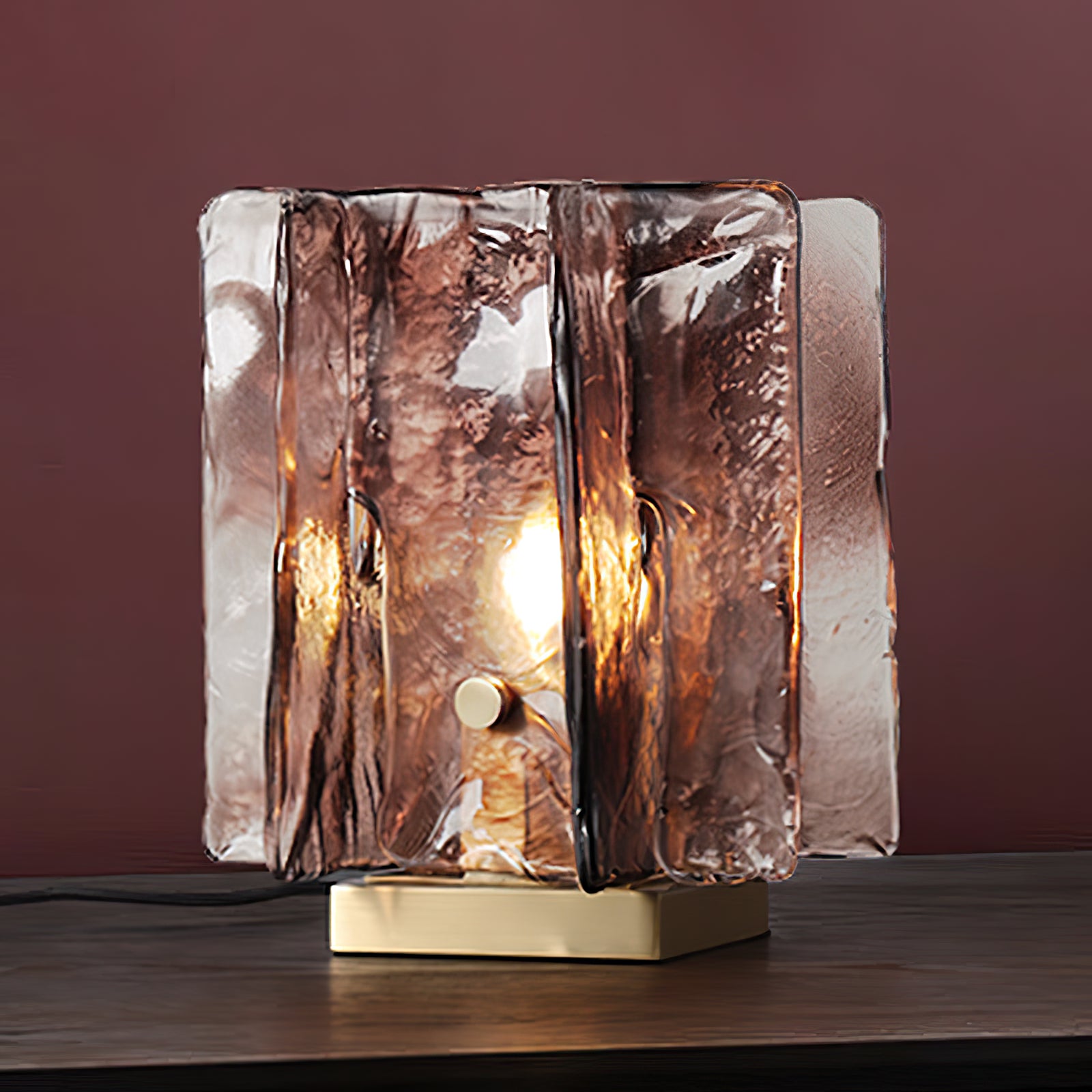 Amber Building Block Table Lamp - Lumpaz