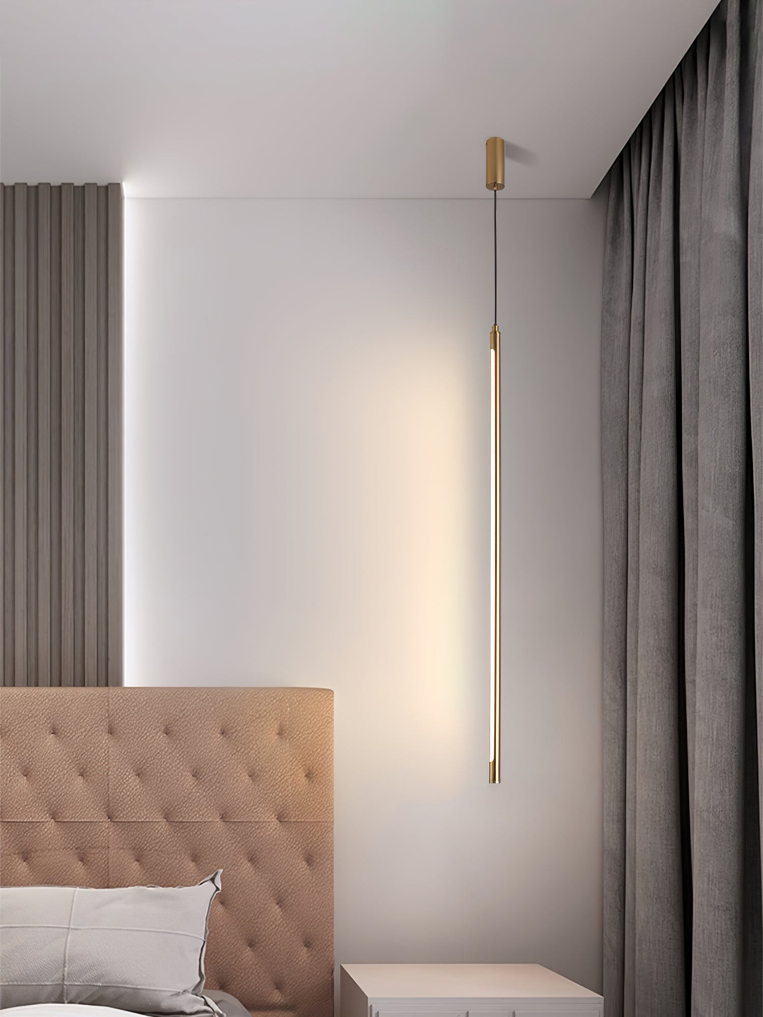 Tubular Linear Pendant Light - Lumpaz