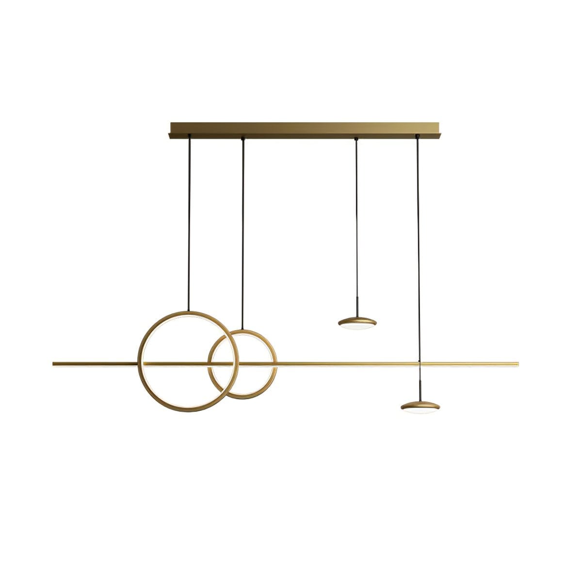 Modern Geometric Shape Chandelier - Lumpaz