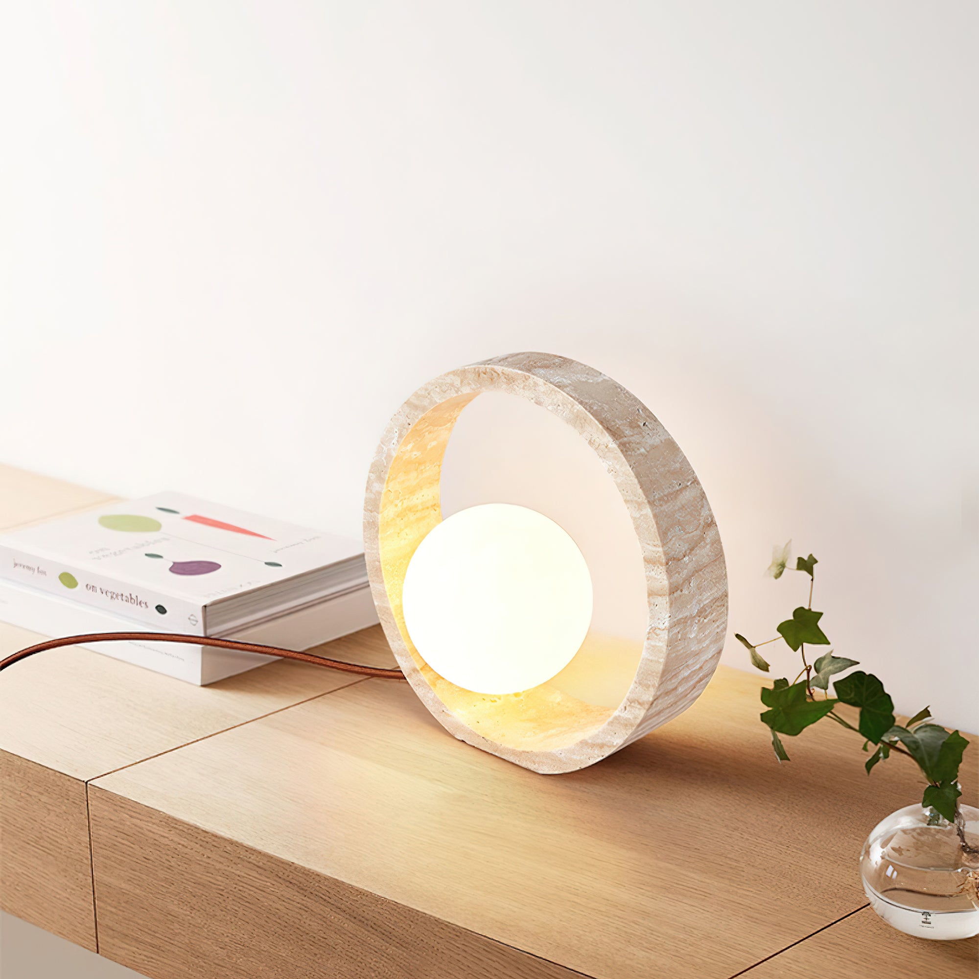 Q Circle Table Lamp - Lumpaz