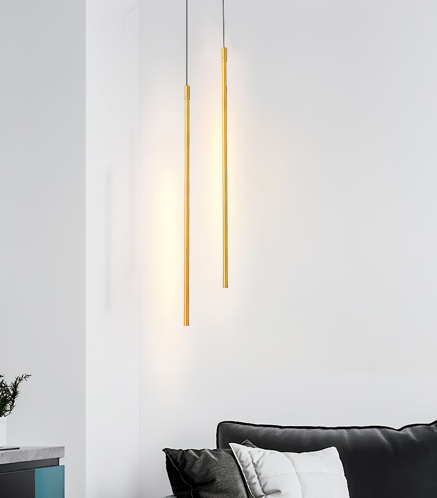 Tubular Linear Pendant Light - Lumpaz