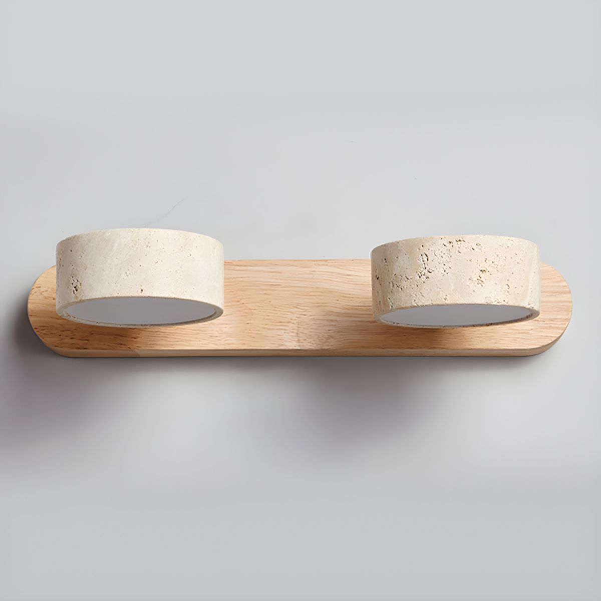 Travertine Duo Wall Light - Lumpaz