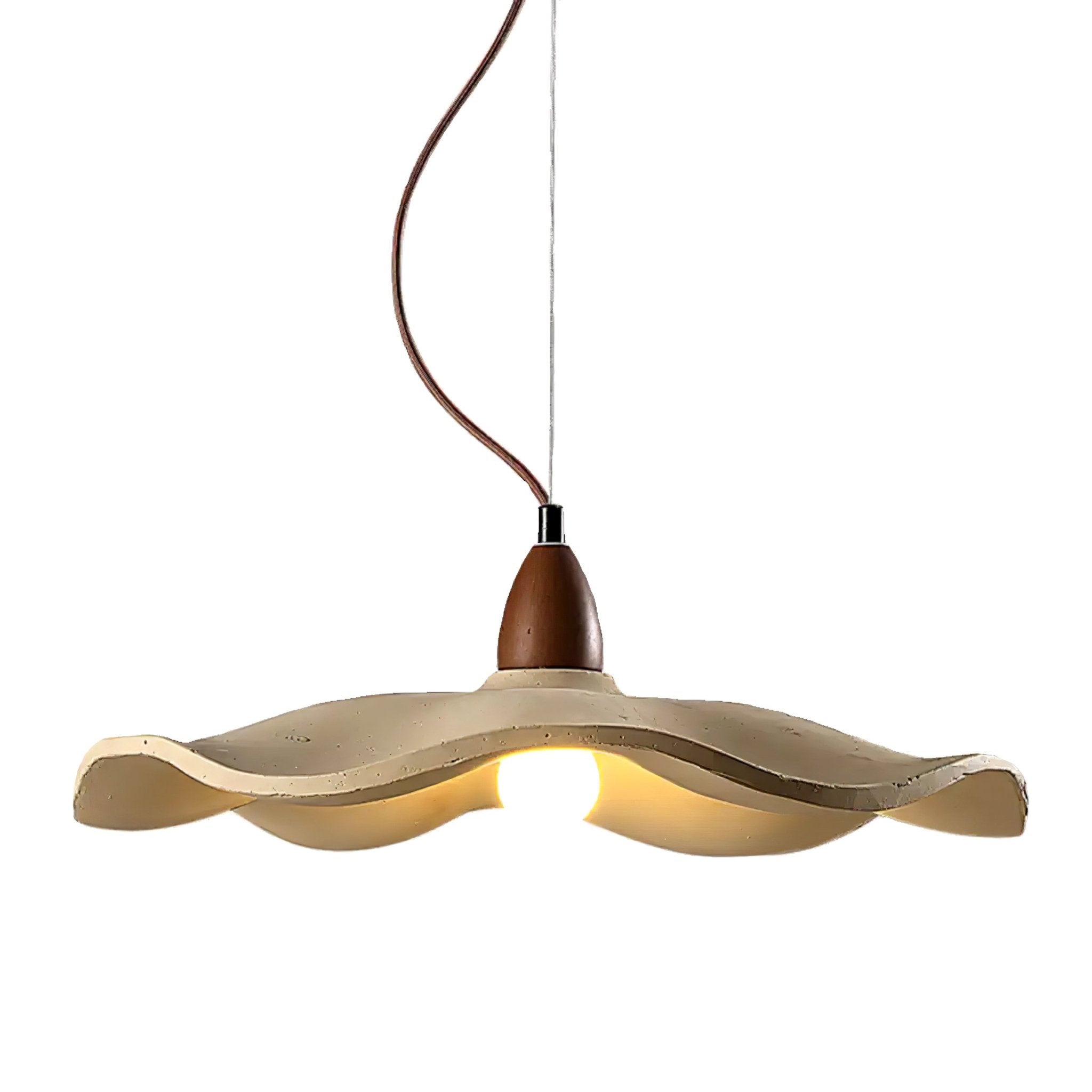 Cement Wave Pendant Light - Lumpaz