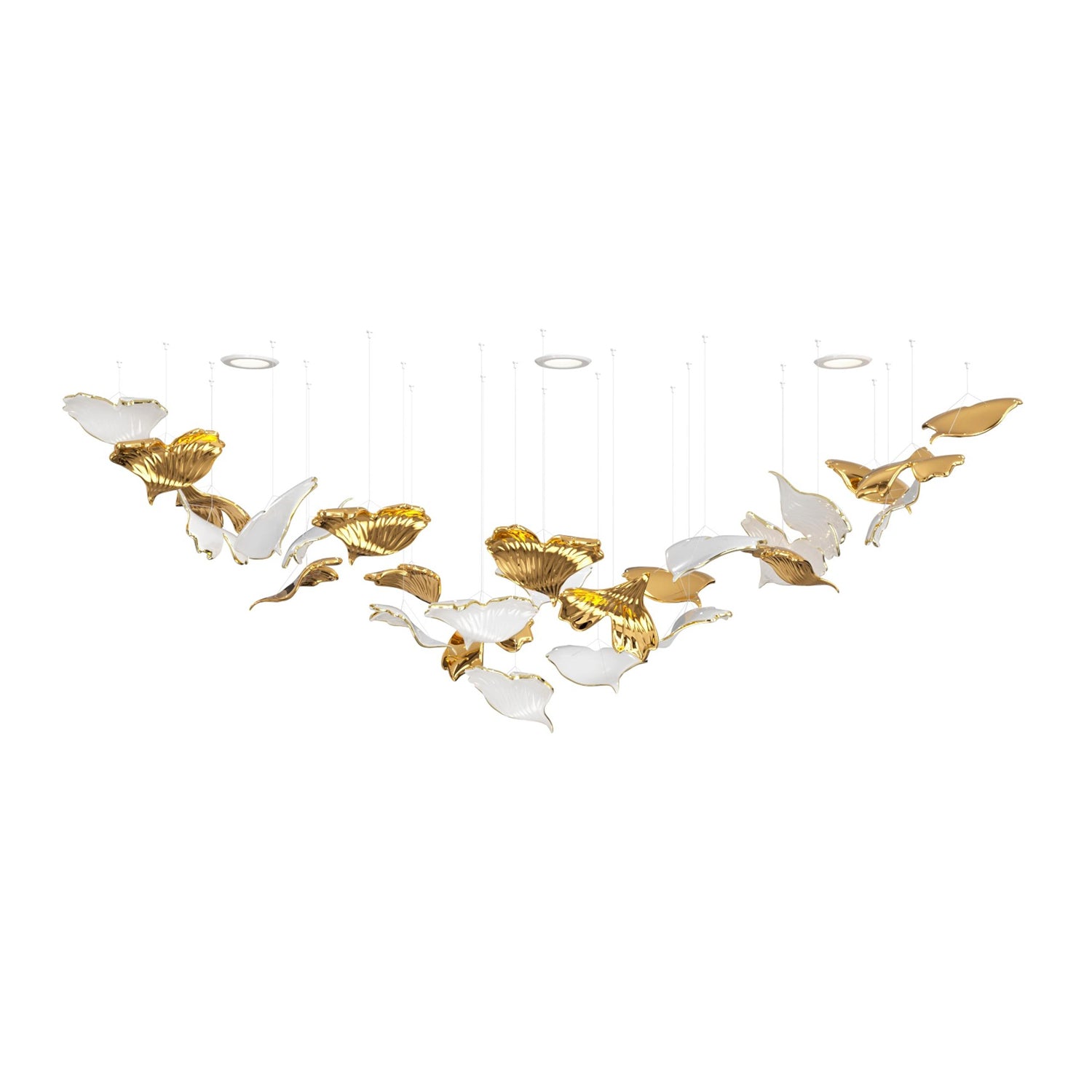 Ginkgo Tree Chandelier - Lumpaz