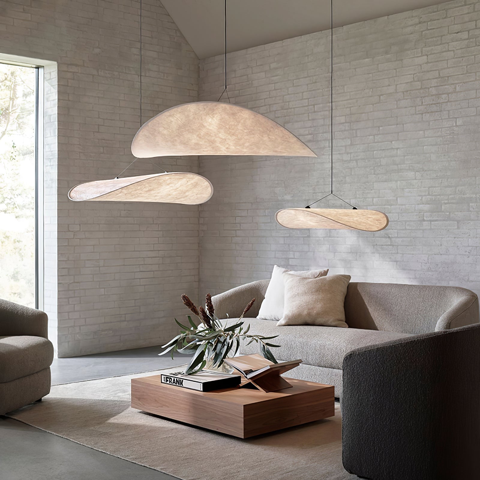 Tense Tyvek Pendant Lamp - Lumpaz