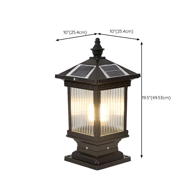 Solar Classic Lantern Solar Outdoor Light - Lumpaz
