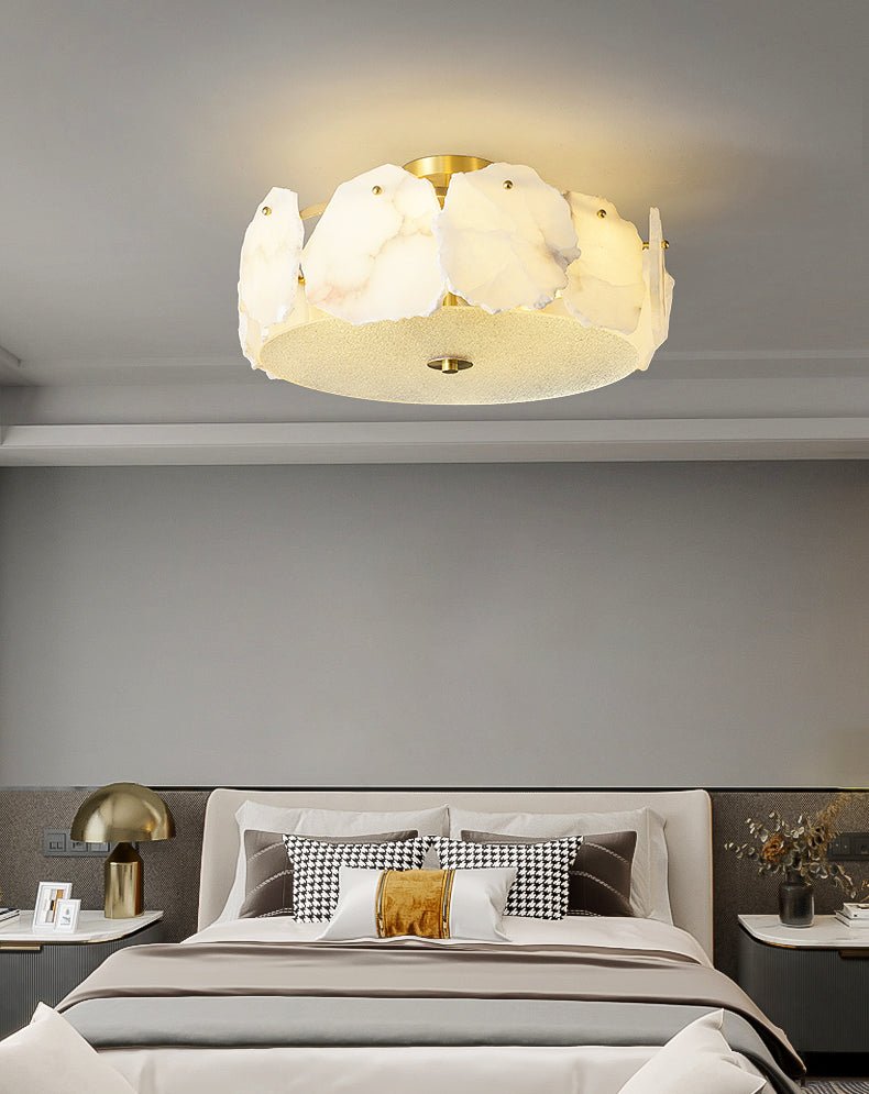 Valeria Alabaster Ceiling Lamp - Lumpaz