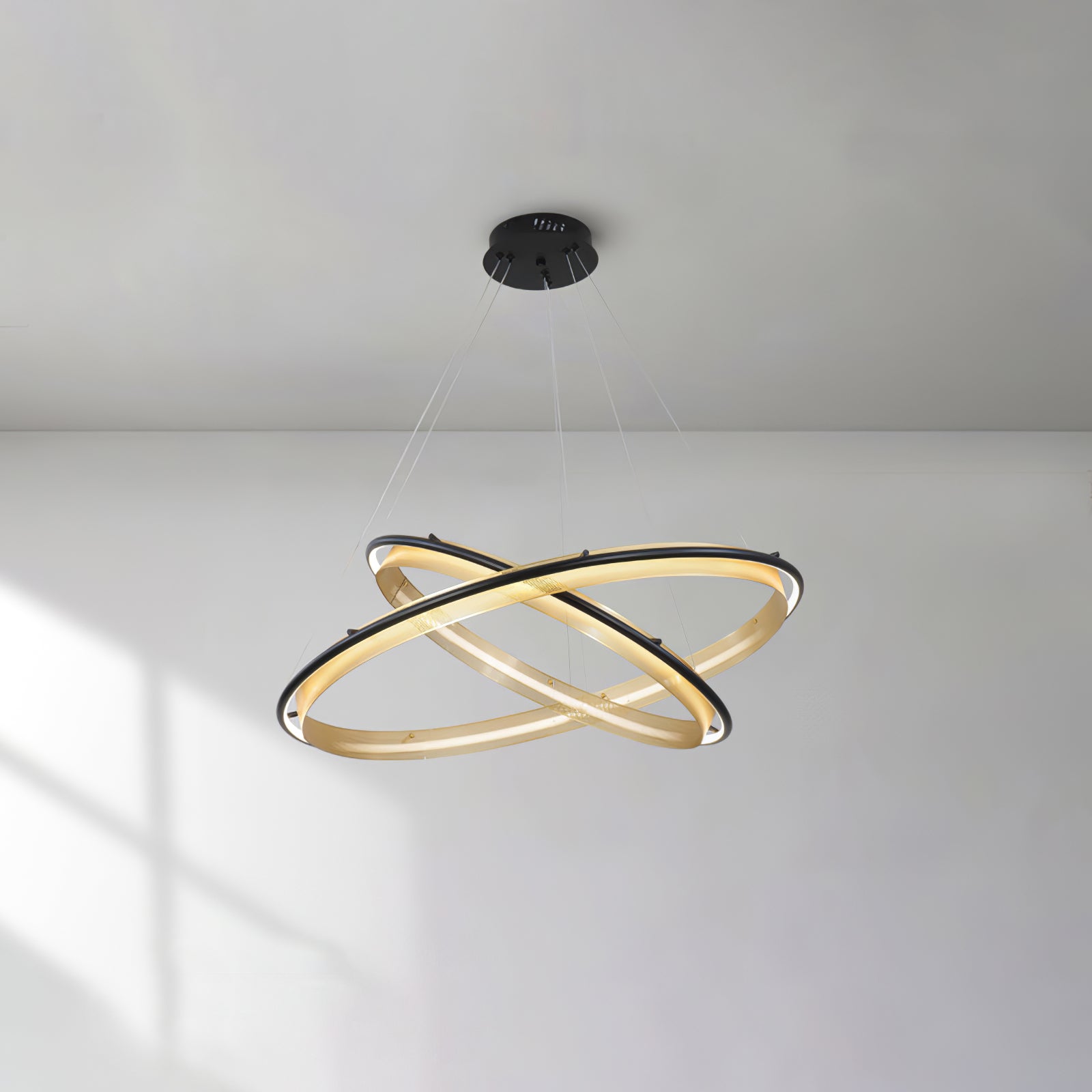 Acrylic LED Round Chandelier - Lumpaz