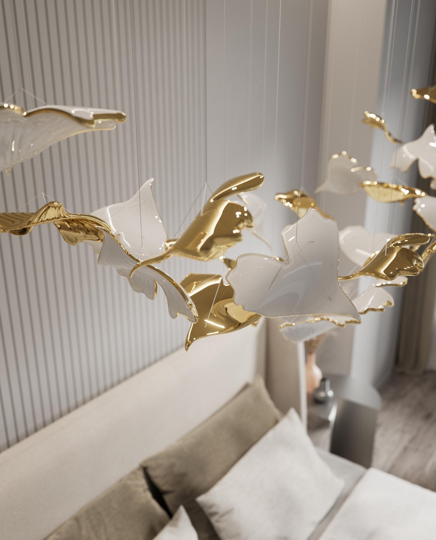 Ginkgo Tree Chandelier - Lumpaz