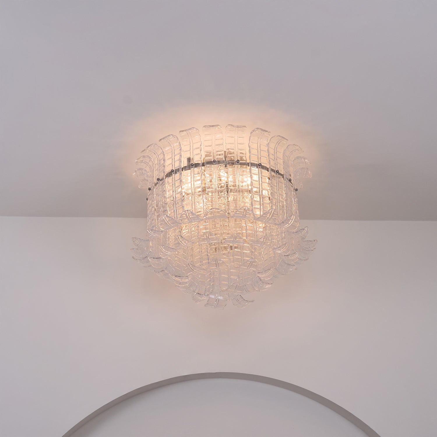 Calista Murano Glass Ceiling Lamp - Lumpaz