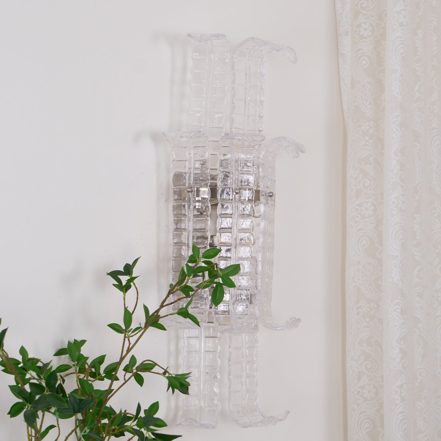 Aveline Murano Glass Wall Sconce - Lumpaz