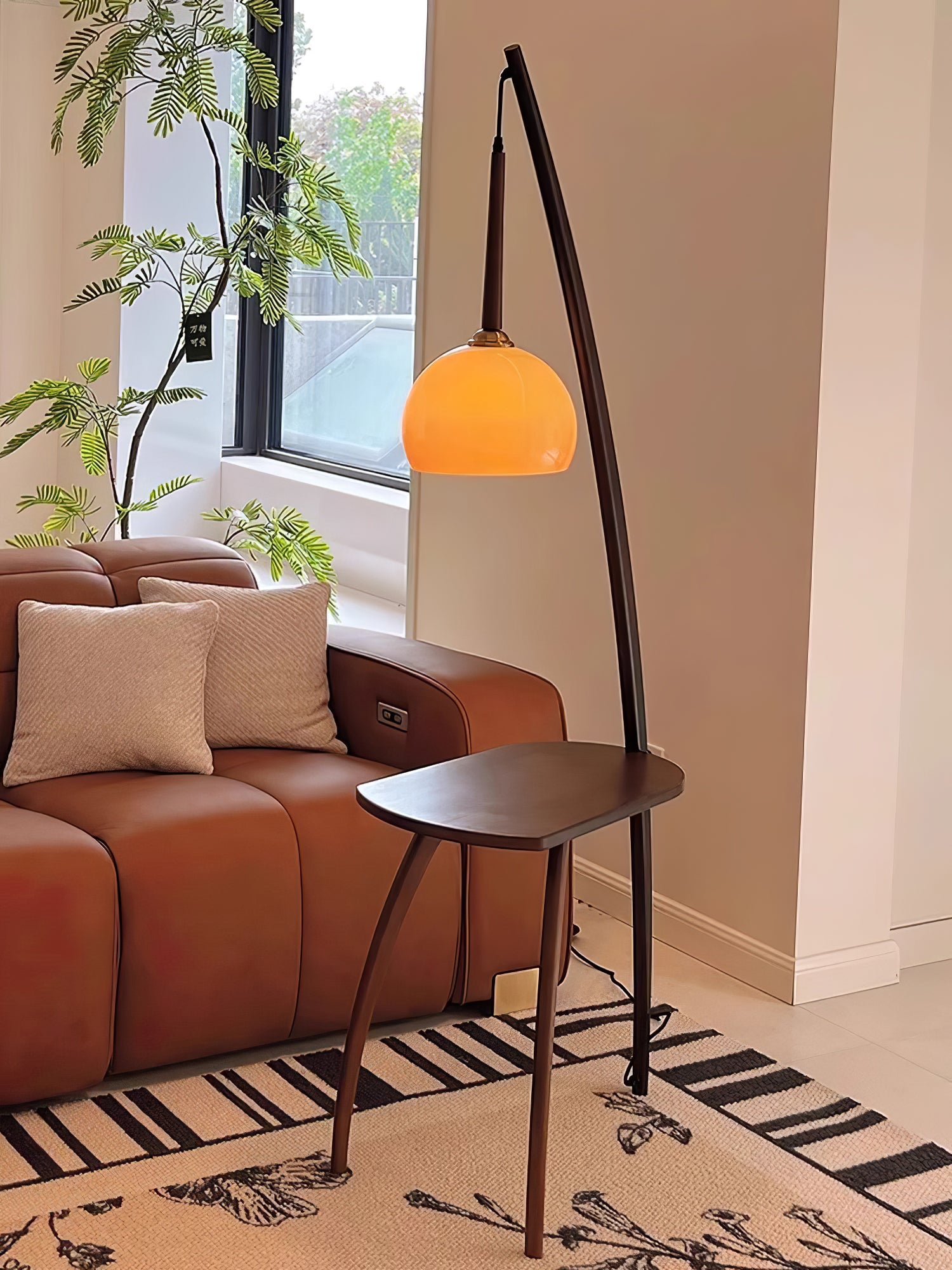 Arc Sphere Floor Lamp - Lumpaz
