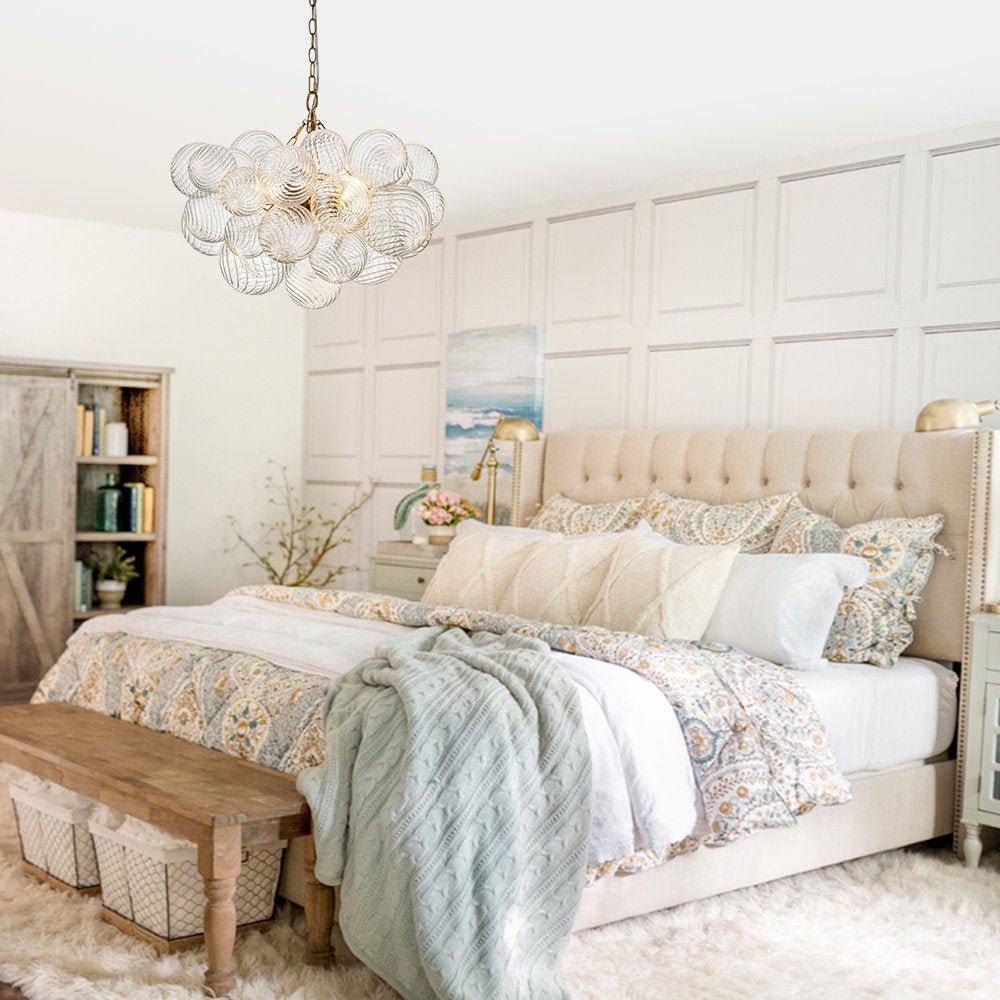 Glass Ball Bubbles Chandelier - Lumpaz