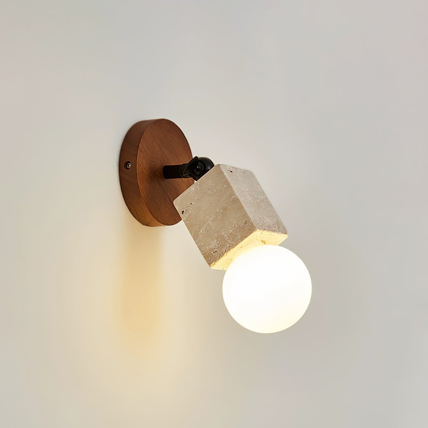Versa Stone Adjustable Wall Light - Lumpaz